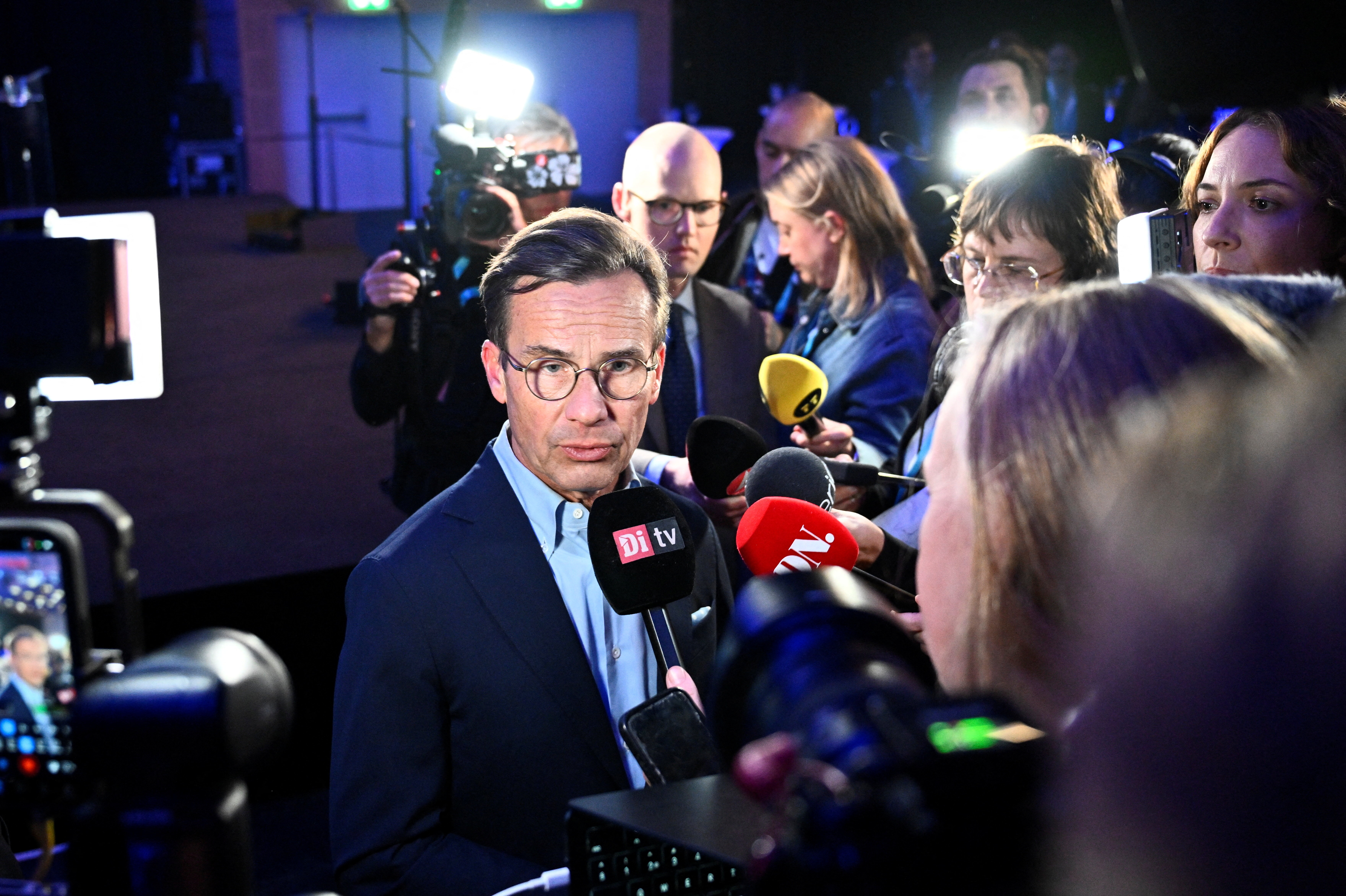 cover Swedish centre-left opposition in pole position to take power after tight election