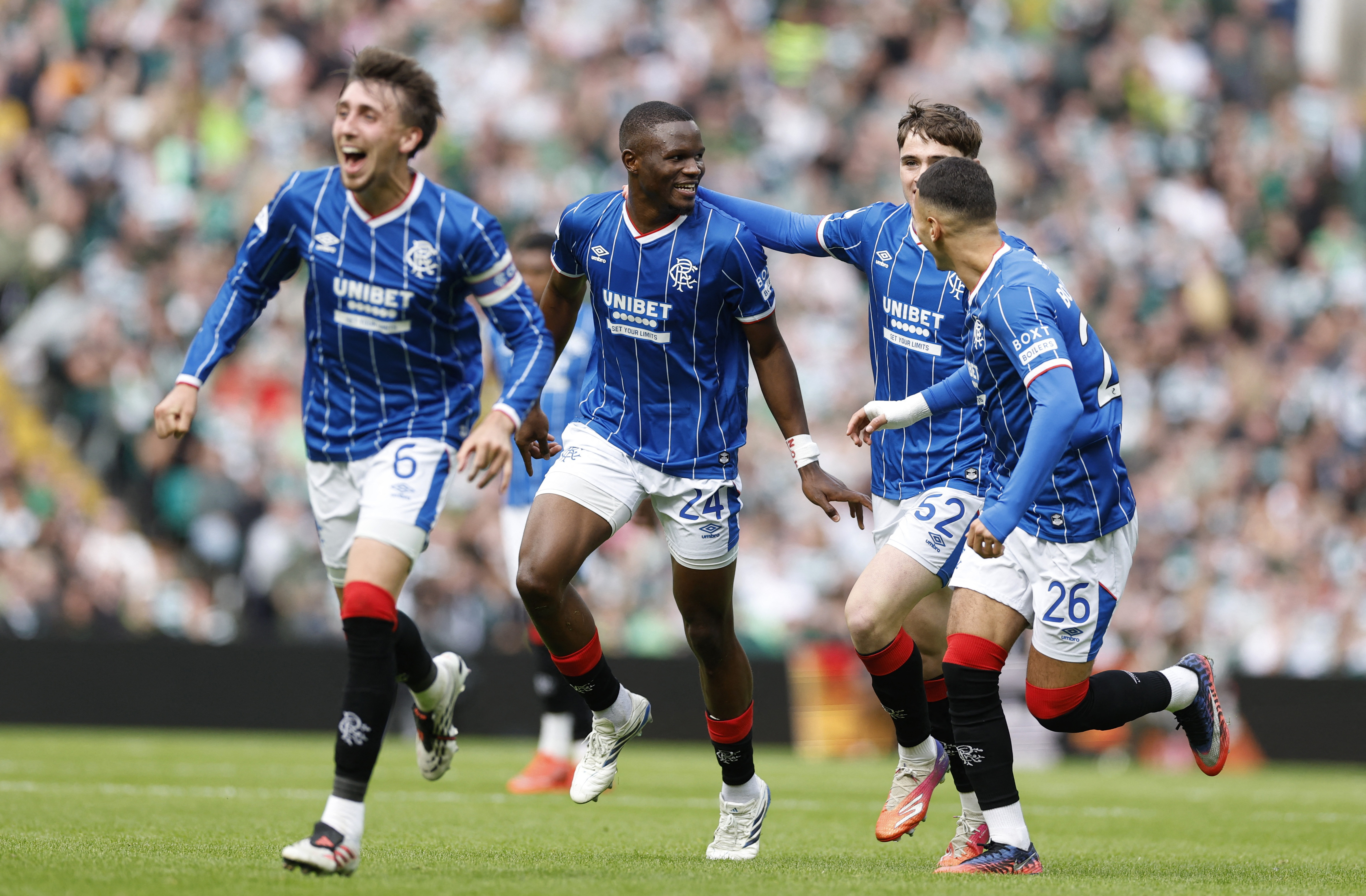 cover Rangers beat Celtic for second time in eight days