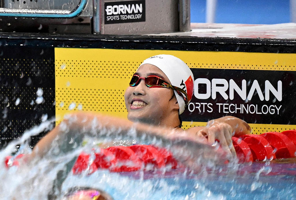 Swimming sensation Yu, 13, fuels China’s Asian Games gold rush