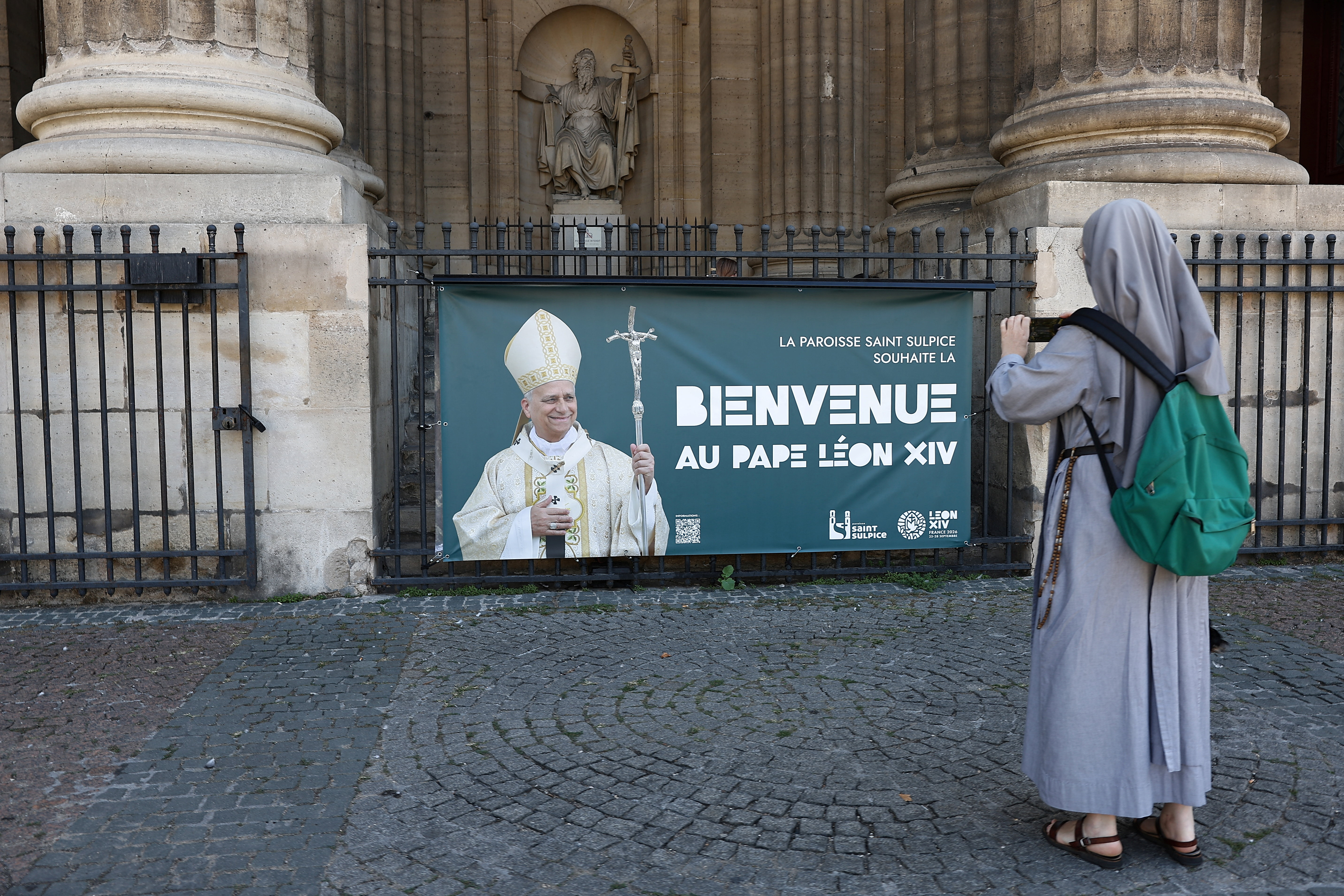 cover Pope Leo heads to France with AI, apologies for clergy abuse on agenda