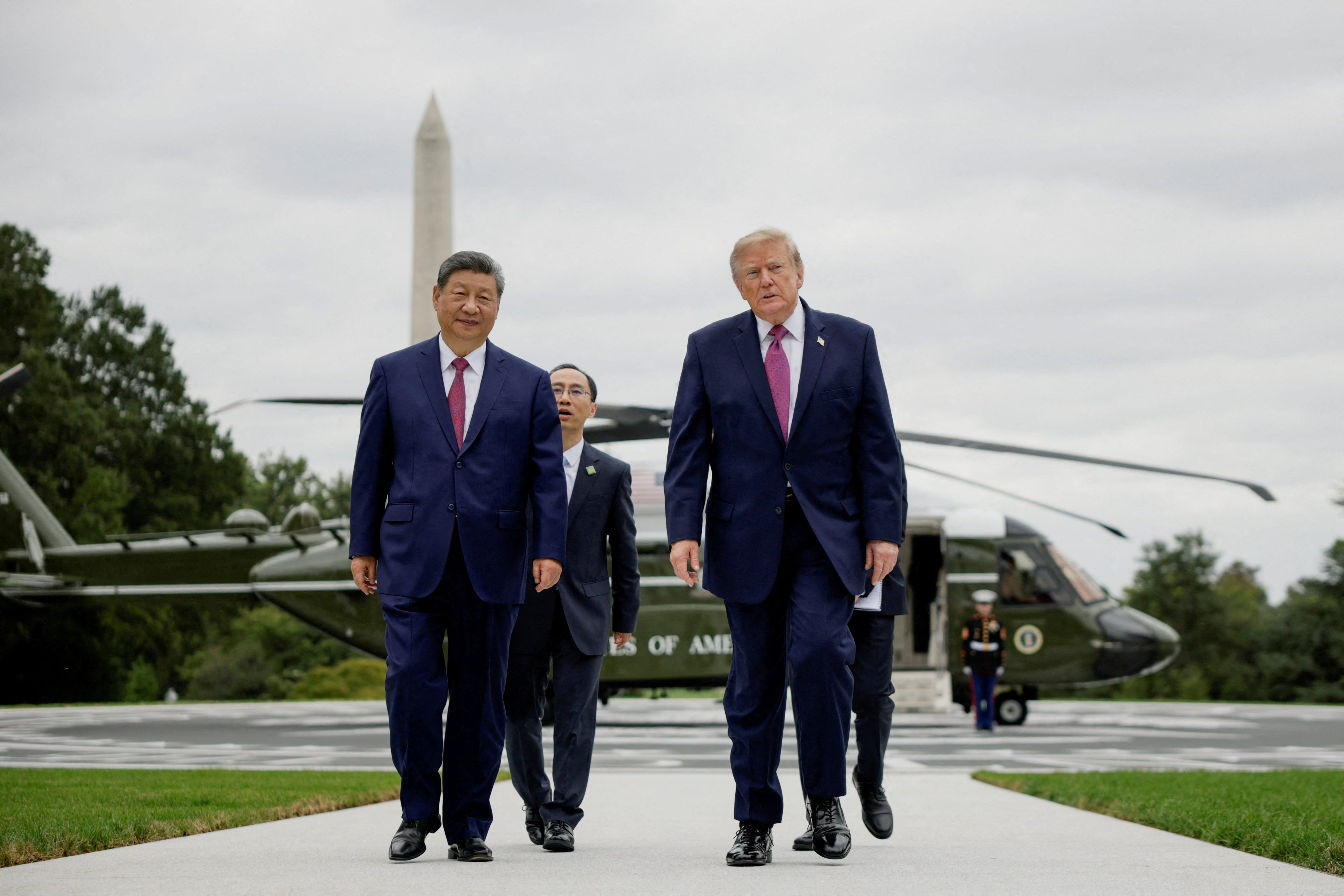 cover Trump-Xi summit in Washington begins with great fanfare but low expectations