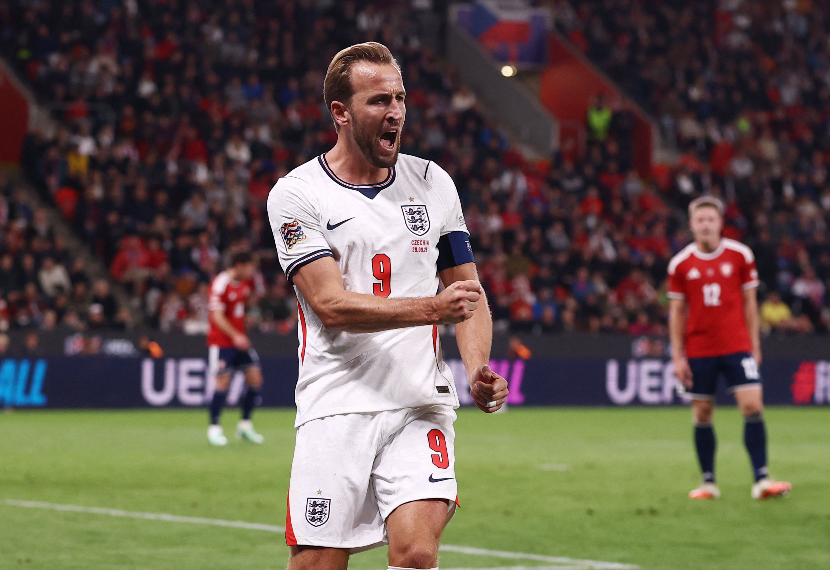 cover Lamine nets double as Spain win again and England beat 10-man Czechs