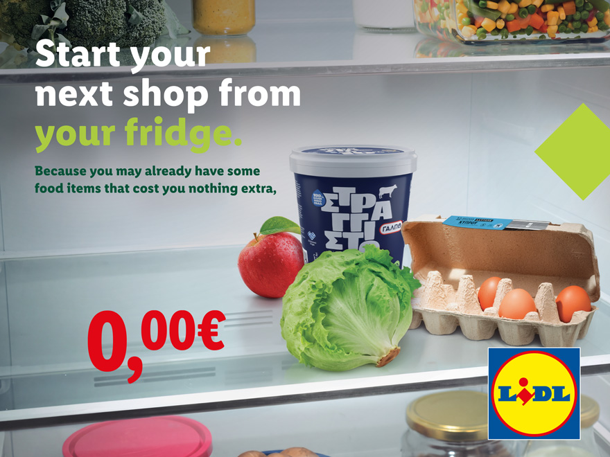 cover Start your next shop from your fridge: Lidl Cyprus’ powerful campaign to reduce food waste