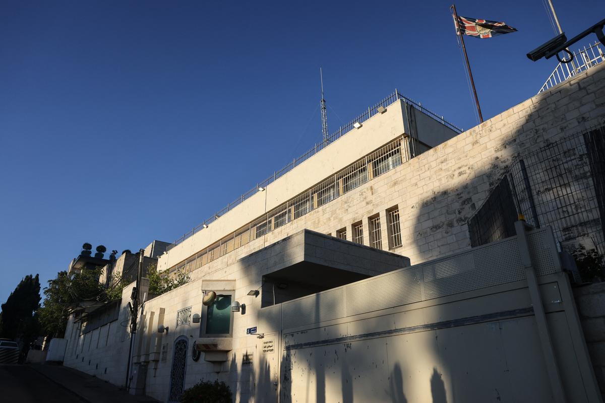 image Israel to close British consulate in East Jerusalem