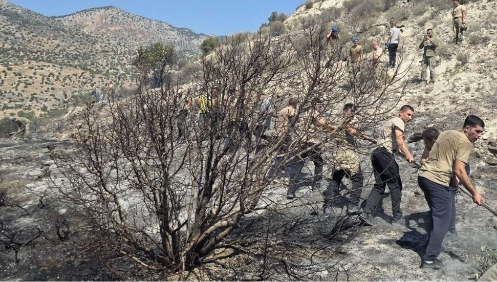 cover Man arrested after fire burns 25 acres in Kythrea