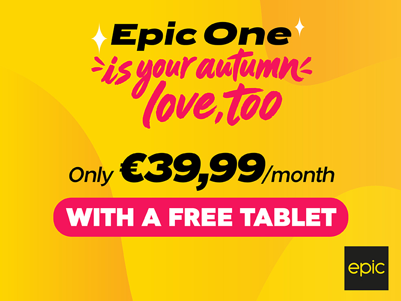 image Epic One: cover all your communication, entertainment for just €39,99/month