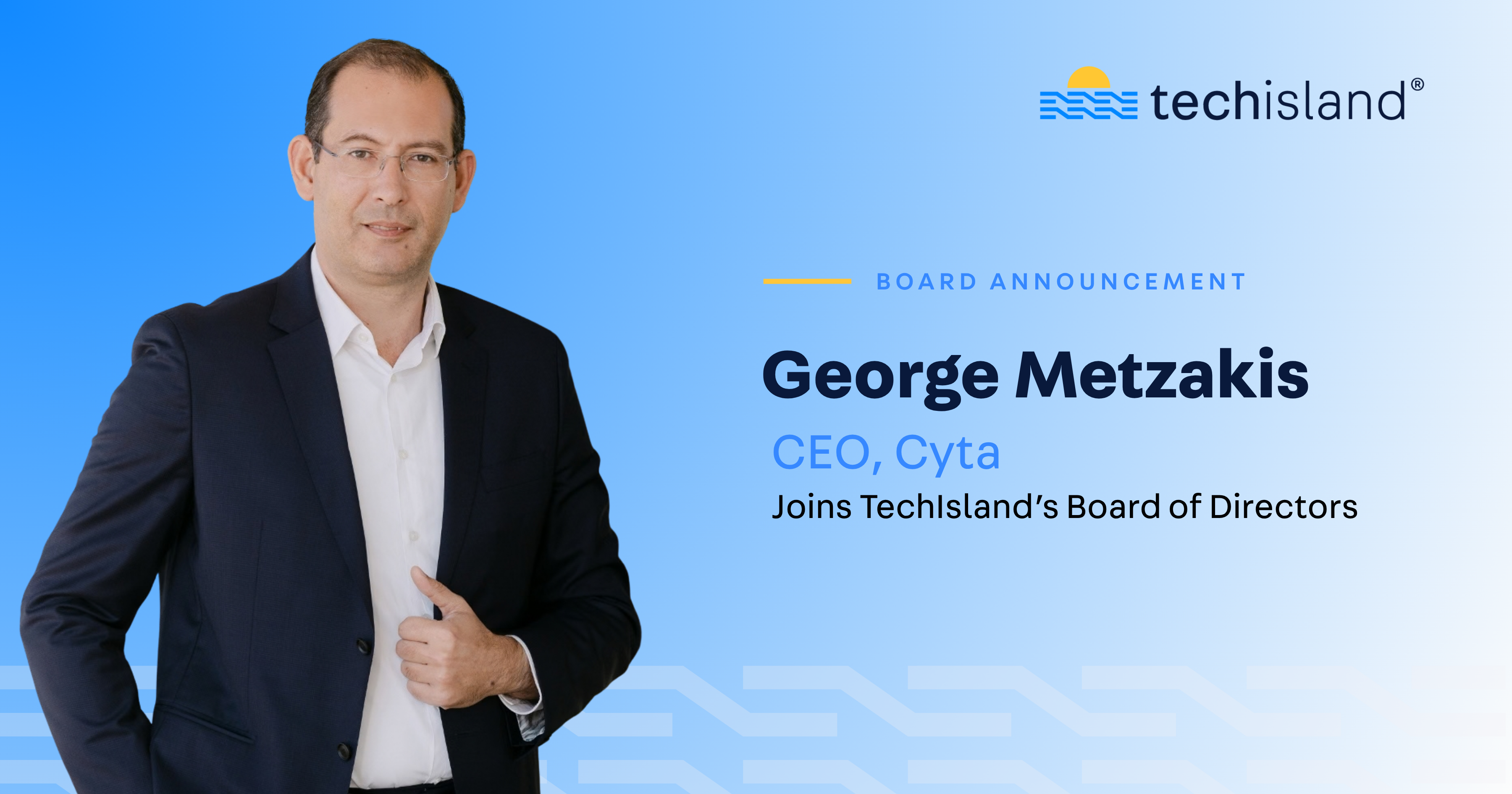 cover Cyta CEO George Metzakis joins TechIsland board