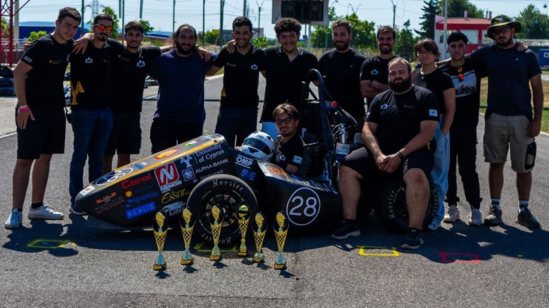 cover Coral Cyprus stands by FRTUCY, after team&#8217;s success at Formula Student Romania 2026