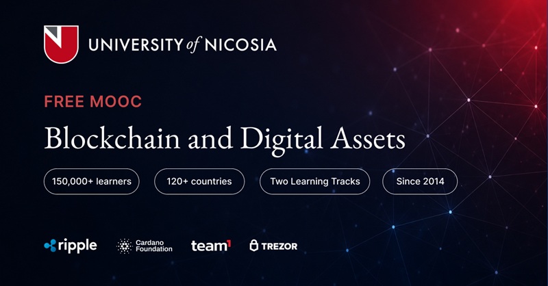 cover UNIC&#8217;s Fall 2026 blockchain MOOC to offer 1,000 hardware wallets, €37K in scholarships