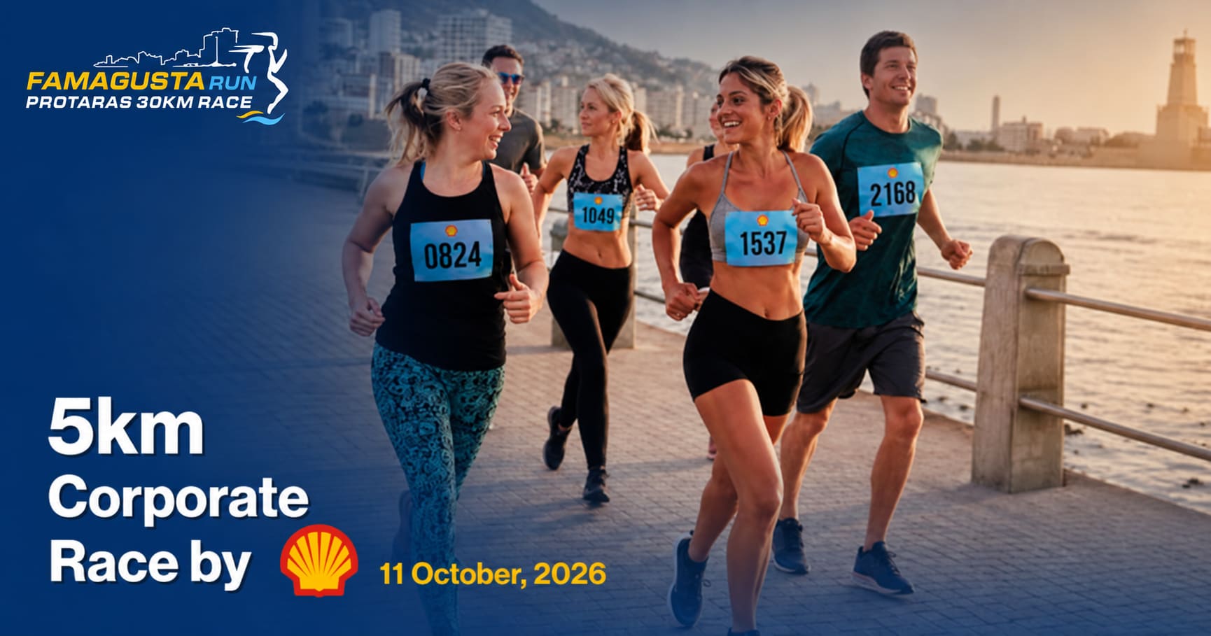 cover Coral Cyprus supports 5km Corporate Race at first Cablenet Famagusta Run