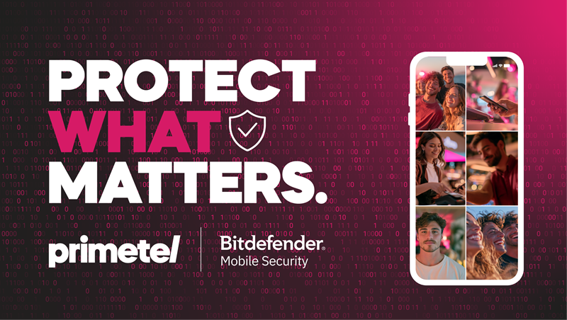 cover Primetel, Bitdefender partner to bring mobile security to customers Cyprus-wide