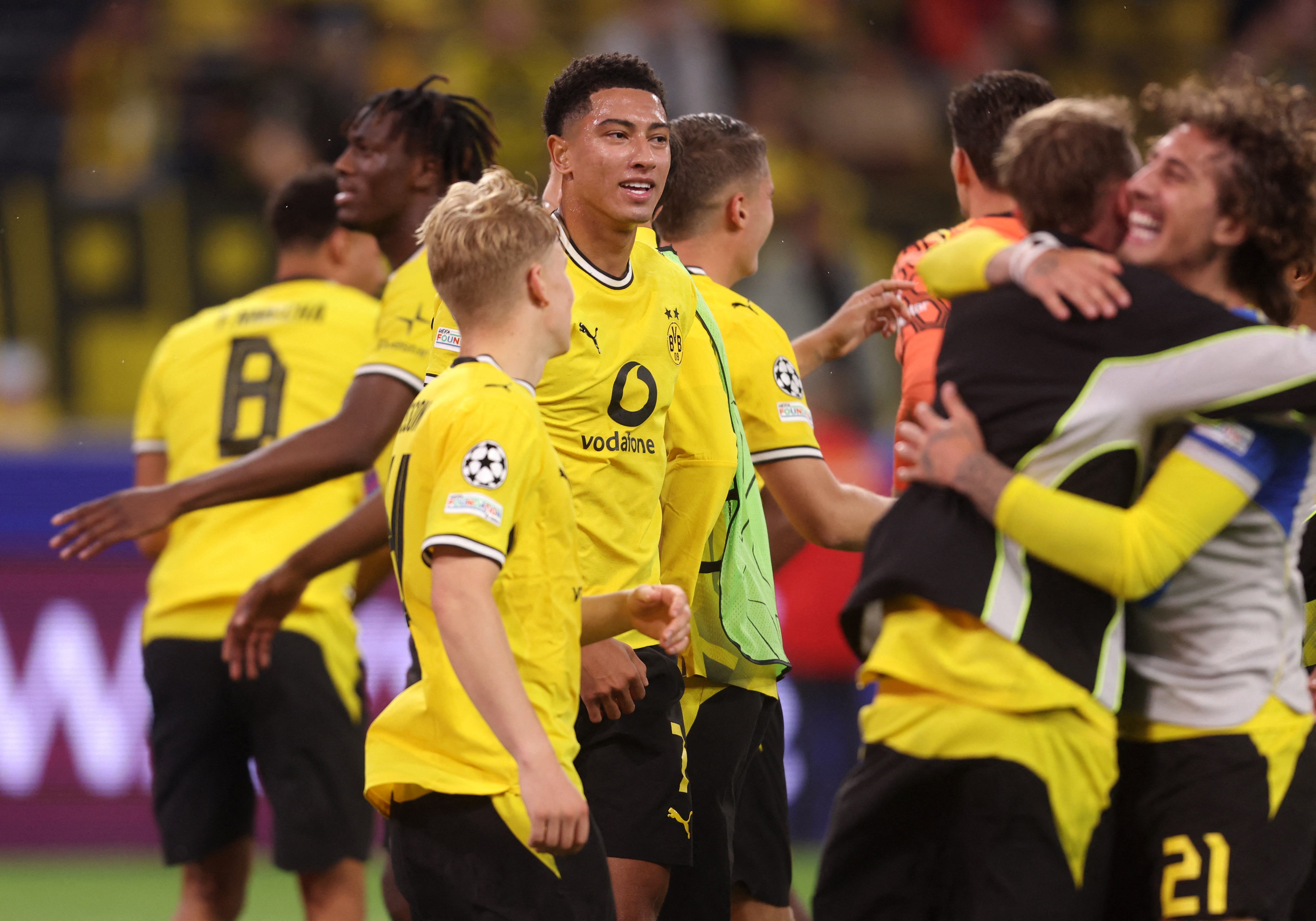 cover Dortmund make it three wins from three with 3-0 victory over Paderborn