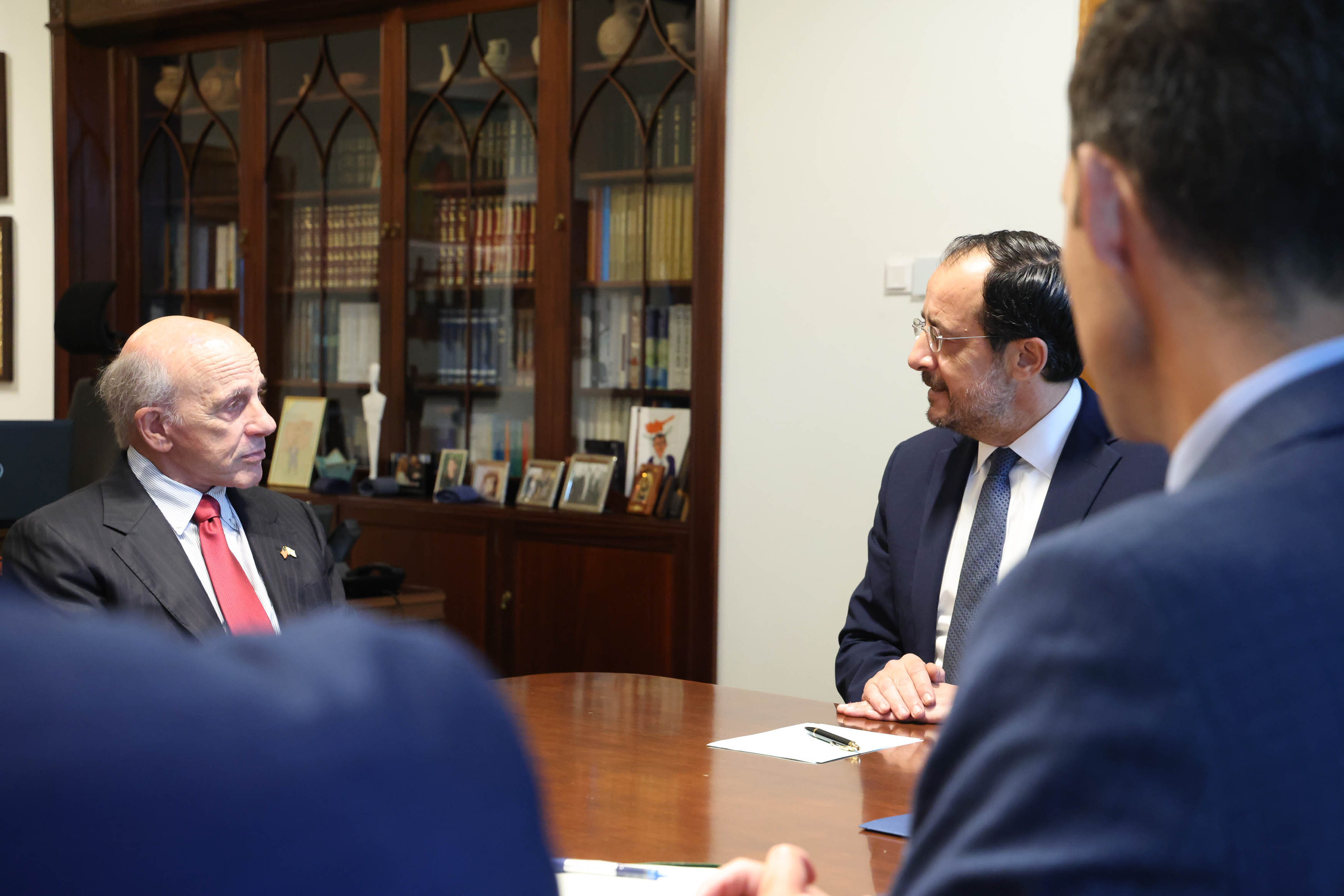 cover Cyprus-US relations discussed by Christodoulides, new US ambassador