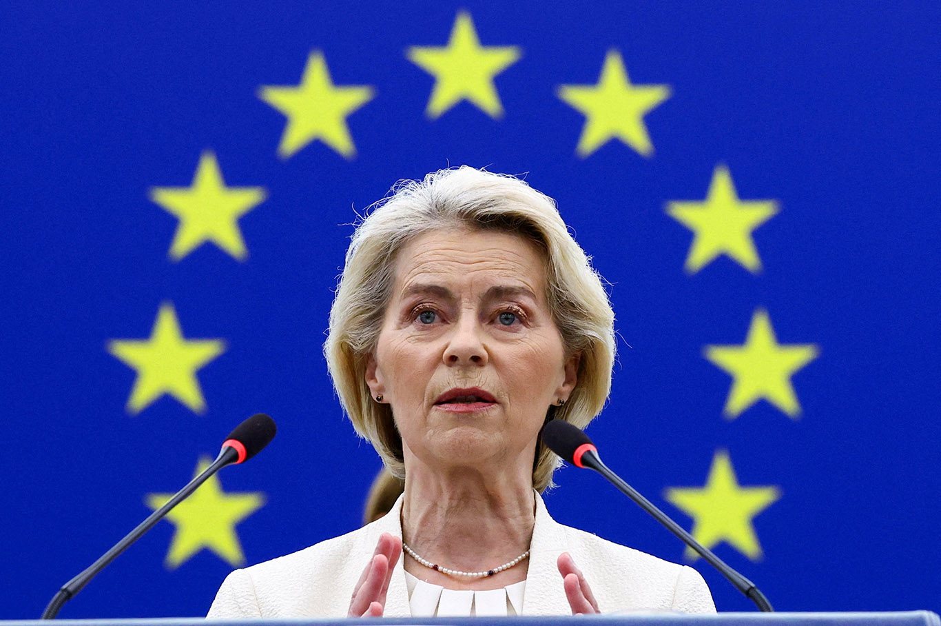 cover Cypriot MEPs demand more measures against Turkey after State of EU speech