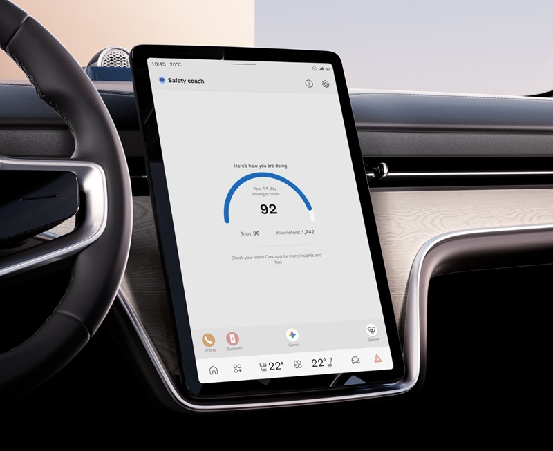Volvo unveils a digital assistant that rewards safe driving