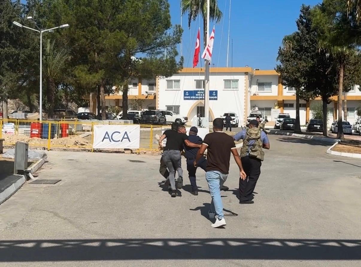 cover Relatives of ferry missing breach security gate at Kyrenia port
