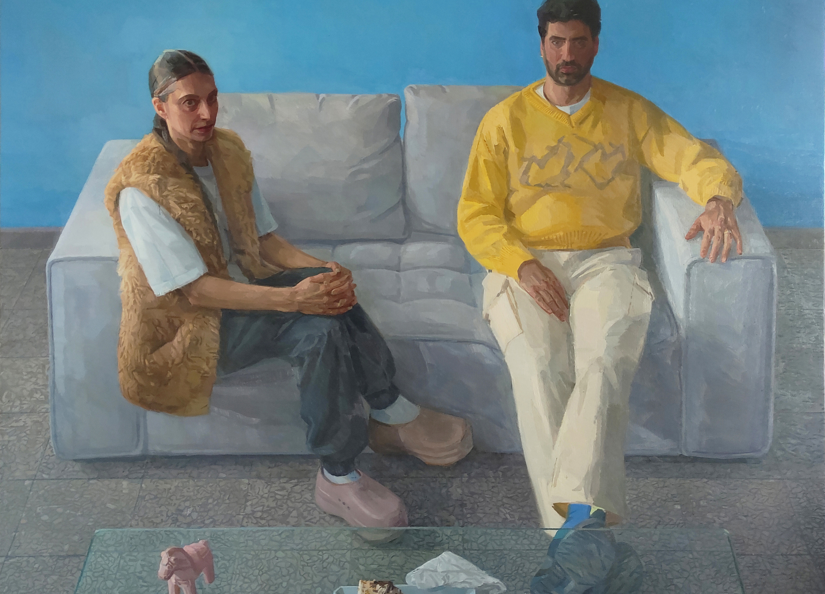 Artist turns his gaze from Cyprus landscape to its people
