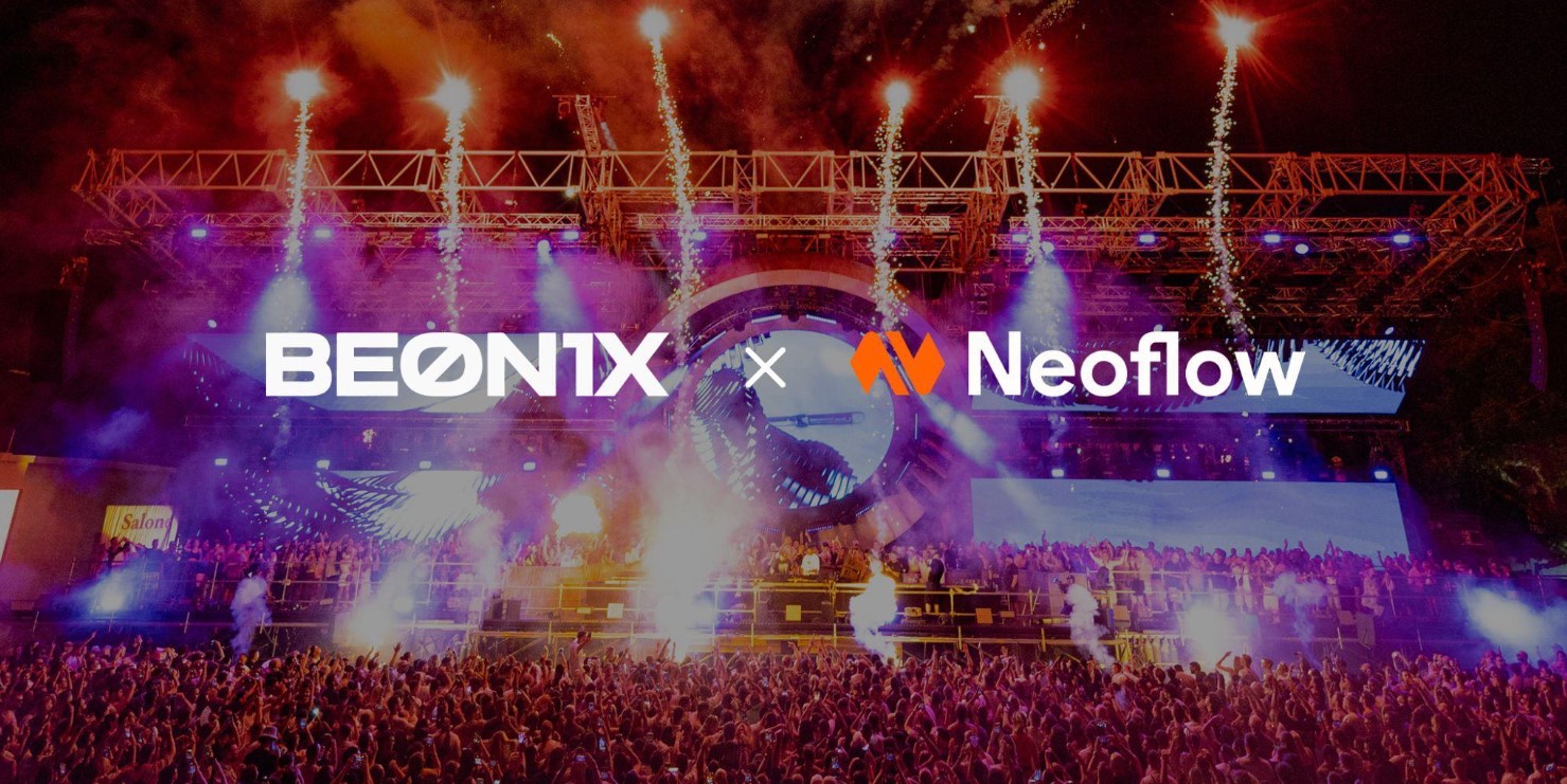 cover Neoflow invites electronic music fans to step into an immersive festival world as the Official Networking Partner of BEONIX