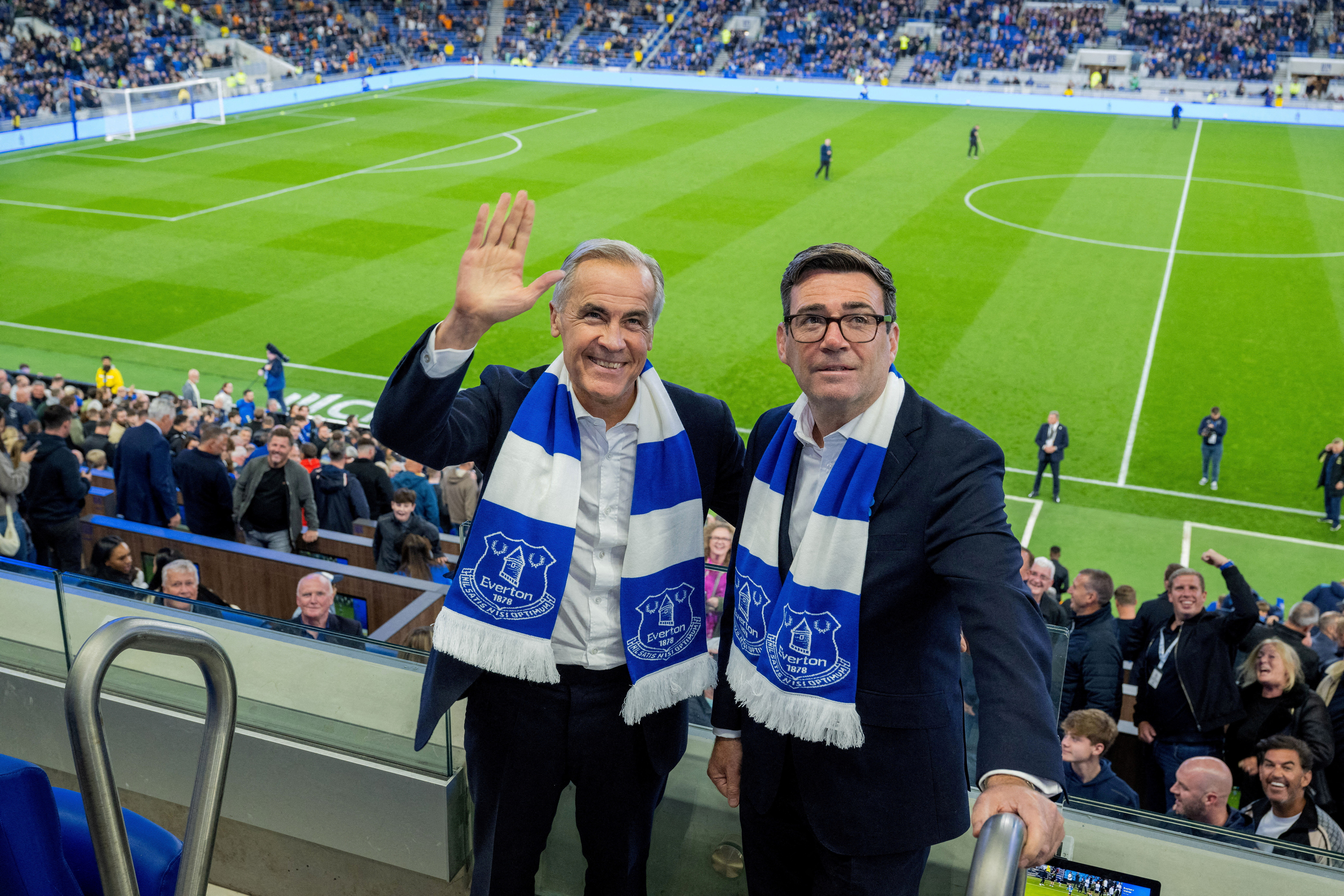 cover Burnham backs lifting restrictions on alcohol at English soccer matches