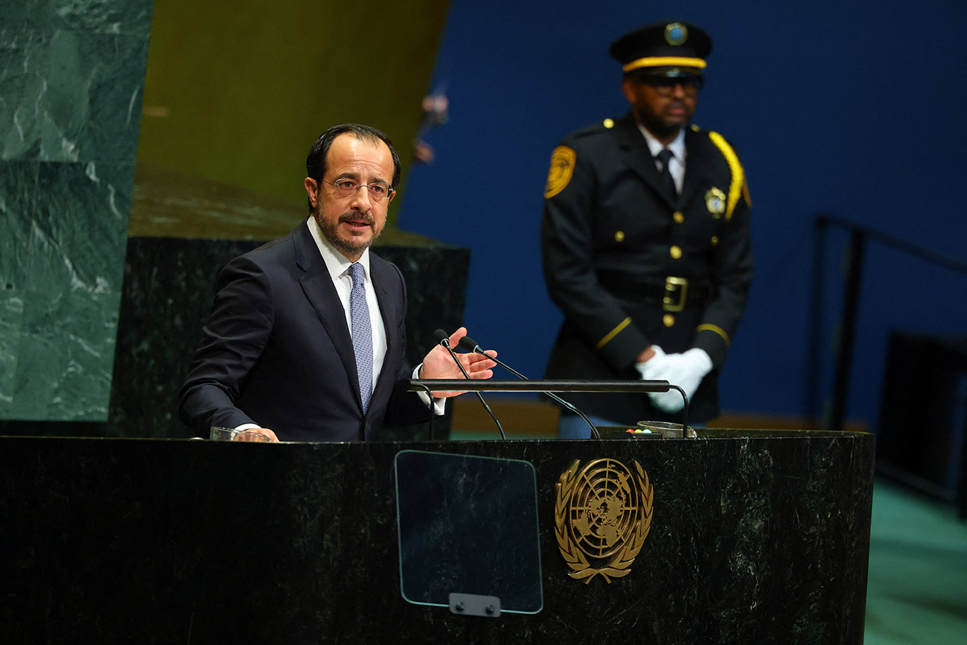 cover Christodoulides calls out Erdogan’s ‘highest form’ of hypocrisy