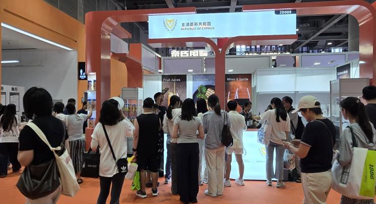 cover Cyprus showcases food and drink products at Guangzhou trade fair