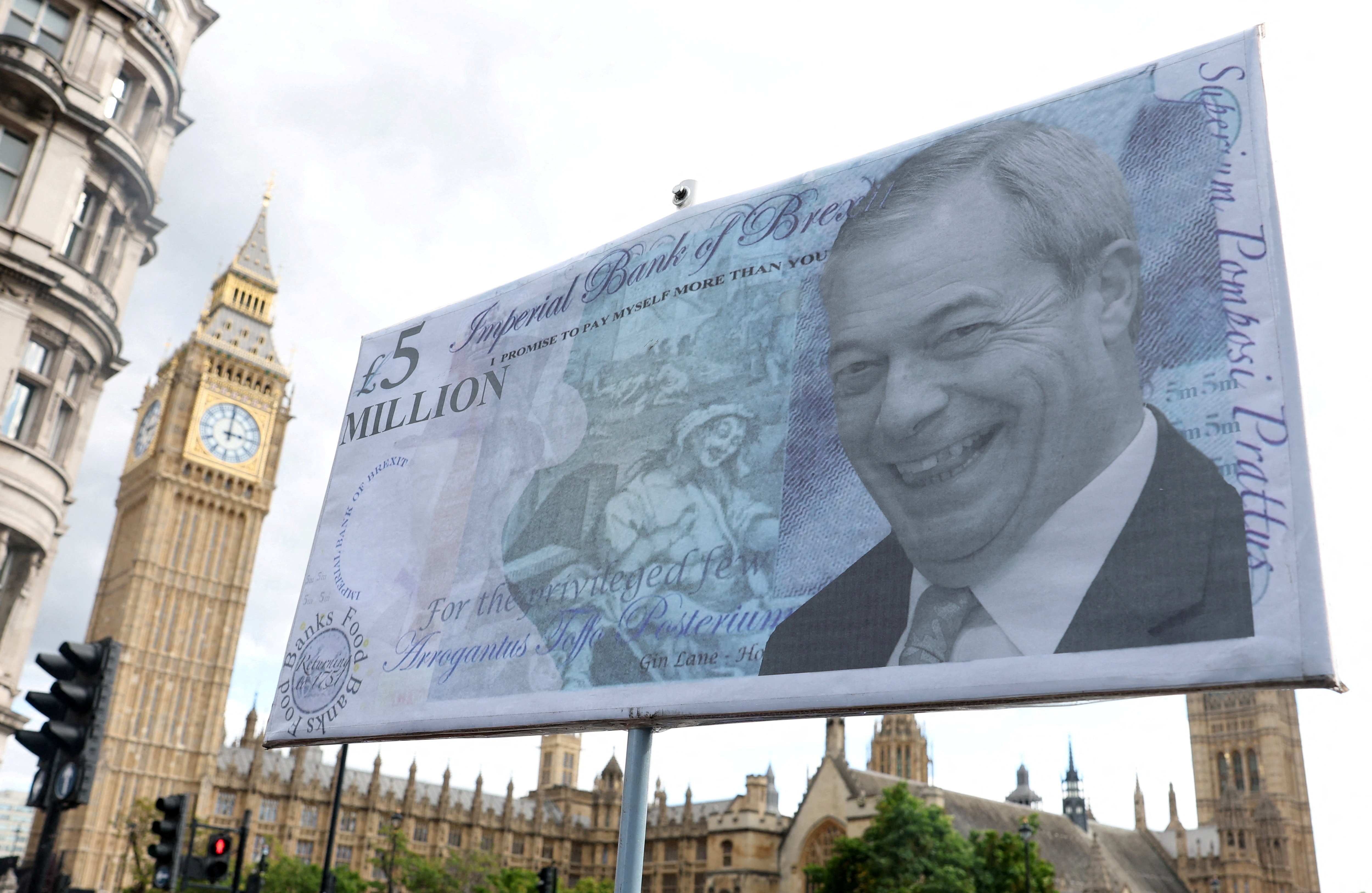 image Farage&#8217;s Reform UK receives second £36 million pound donation from crypto investor