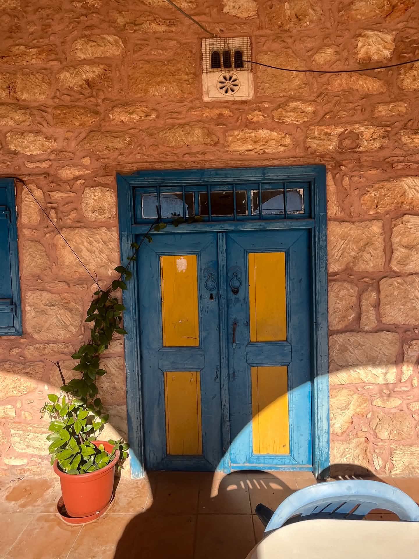 Materials for doors were also varied