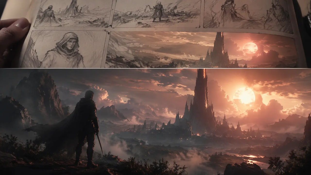 cover Creating cinematic adventures without traditional filming