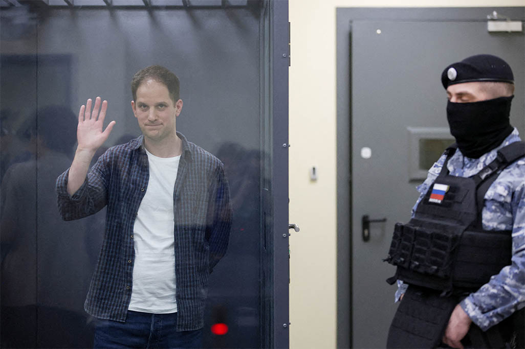 cover Evan Gershkovich says his arrest in Russia was carefully planned FSB sting