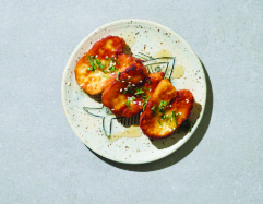 Fried halloumi