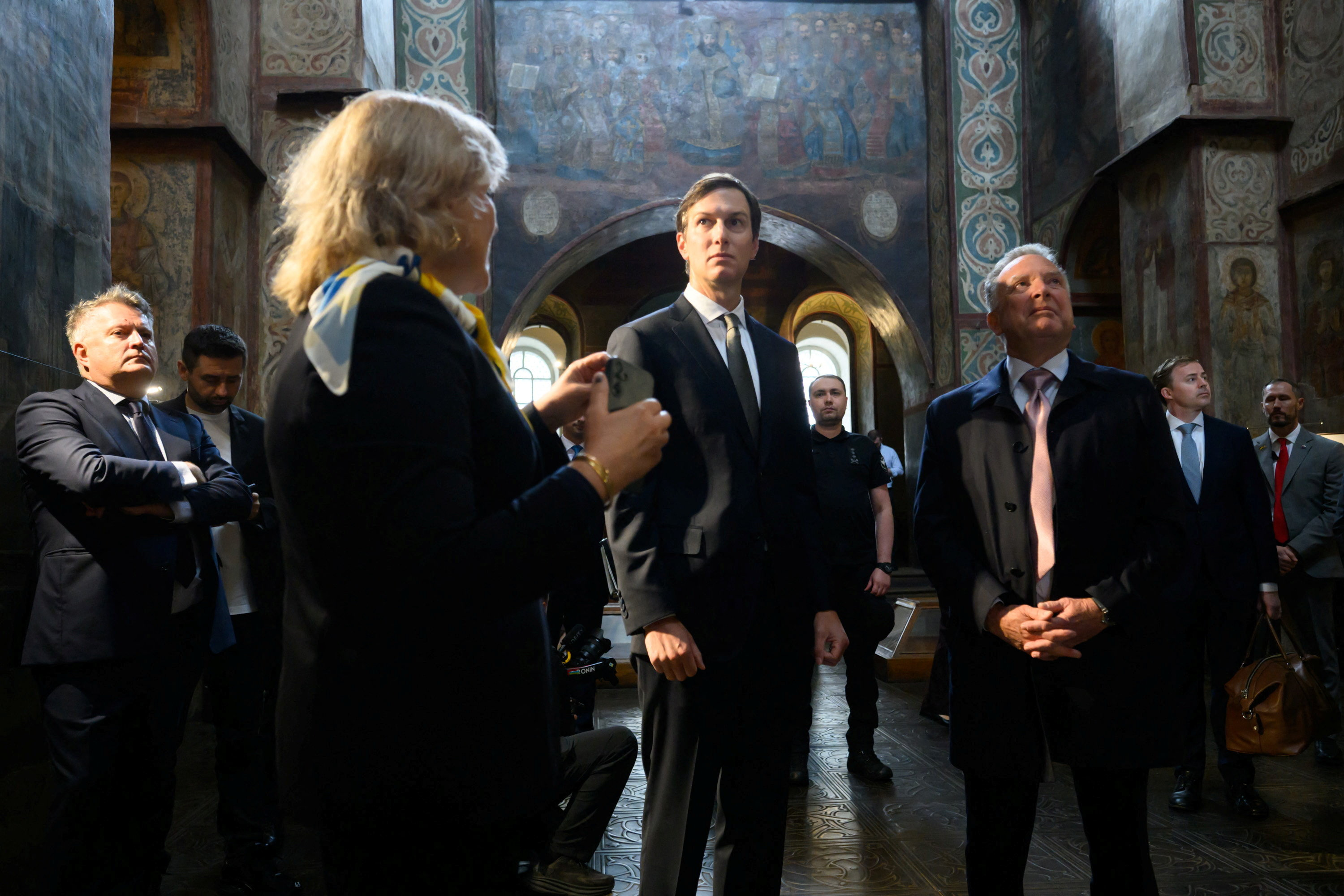 image US envoys make first Kyiv visit amid Ukraine war peace push