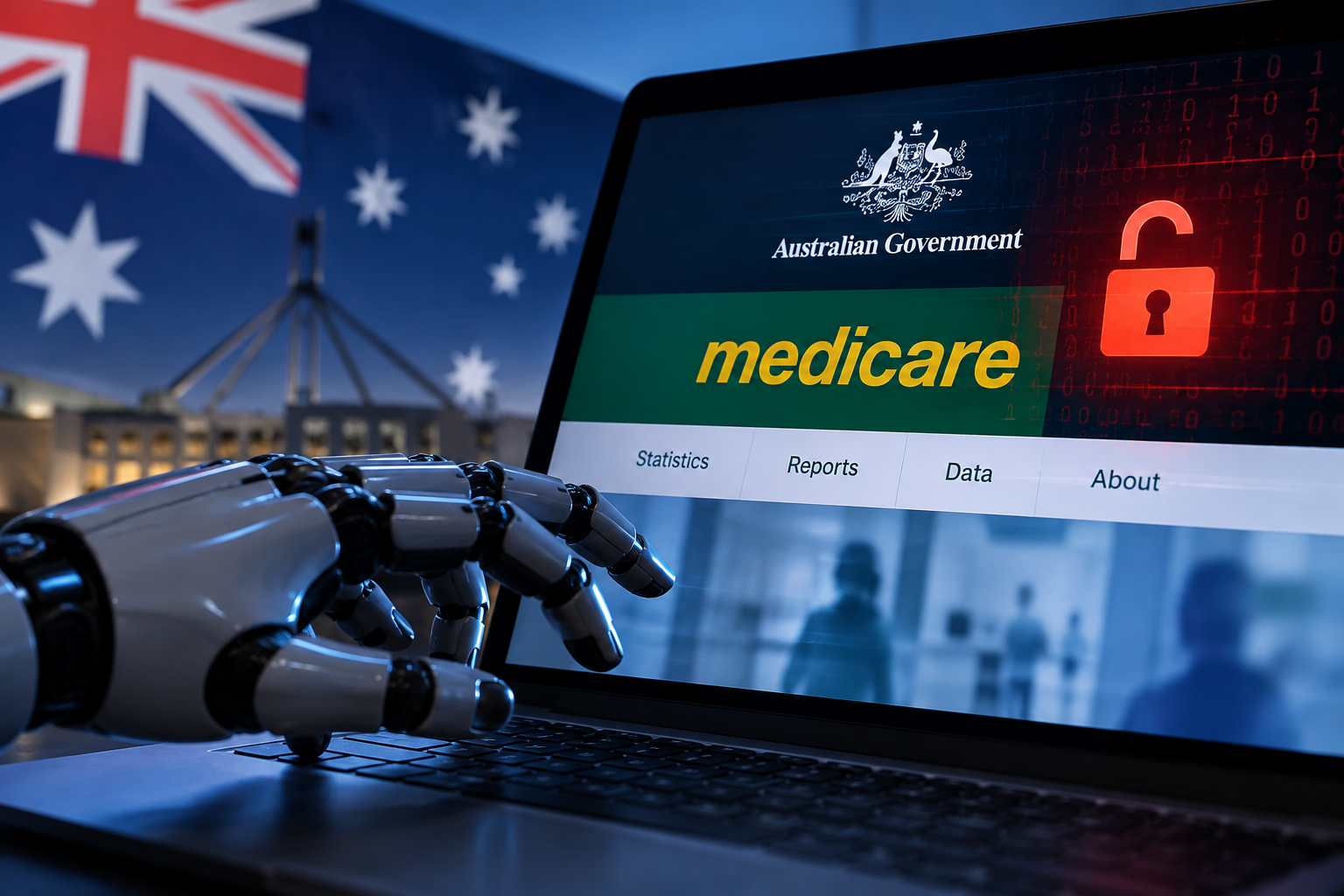cover OpenAI agent hacks Australian government health portal