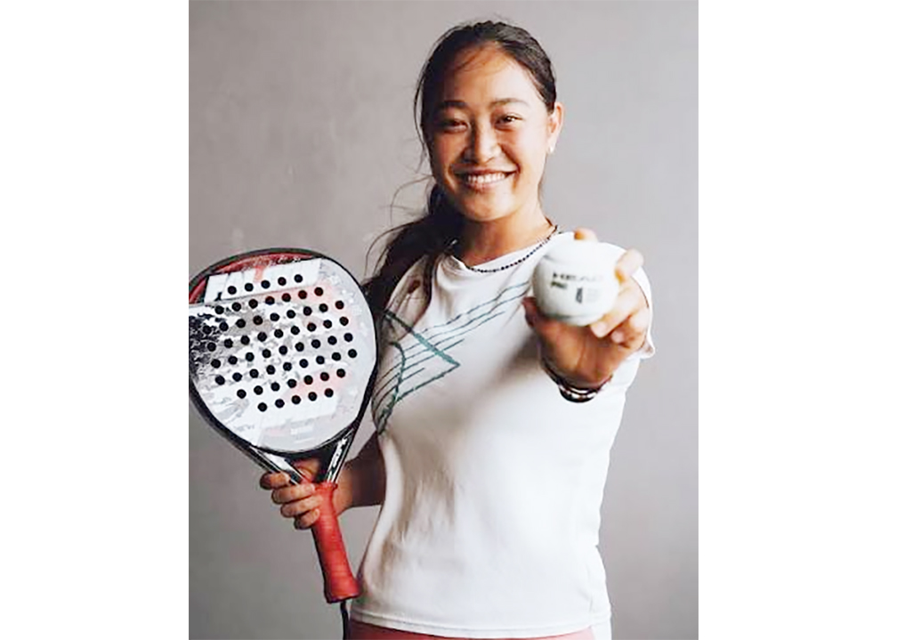 cover After delivering babies, Ozawa aims to deliver for Japan in padel debut