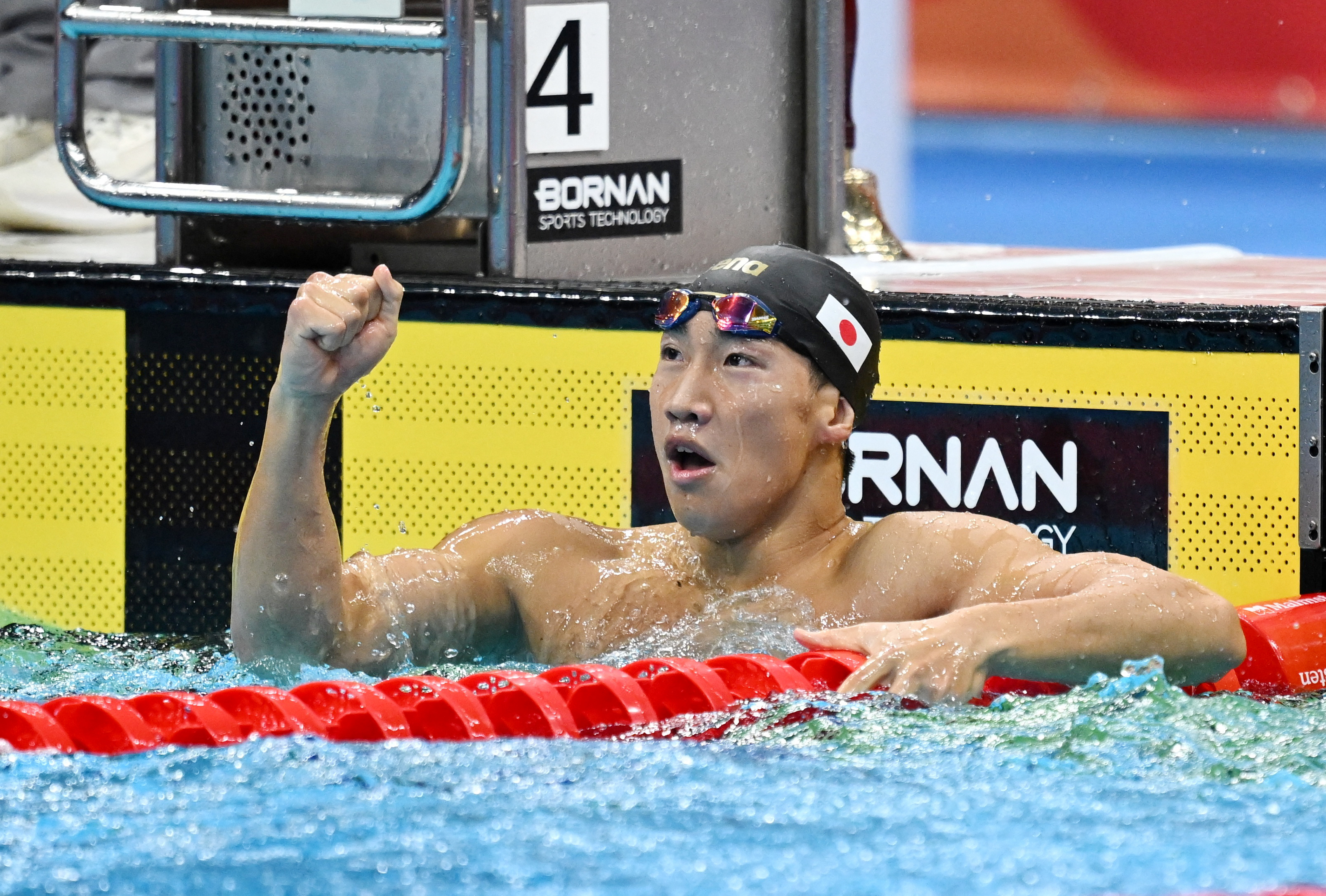 image Japan&#8217;s Ohashi smashes 200m breaststroke world record for Asian Games gold
