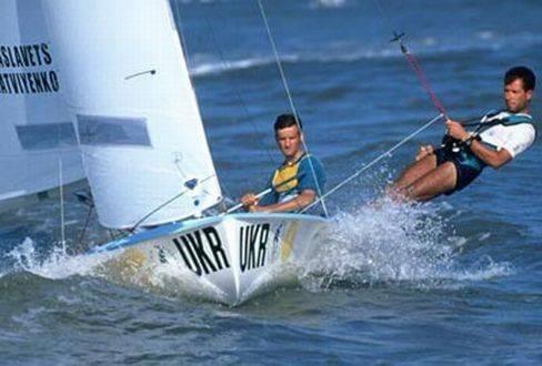 Ihor taking part in the Olympics