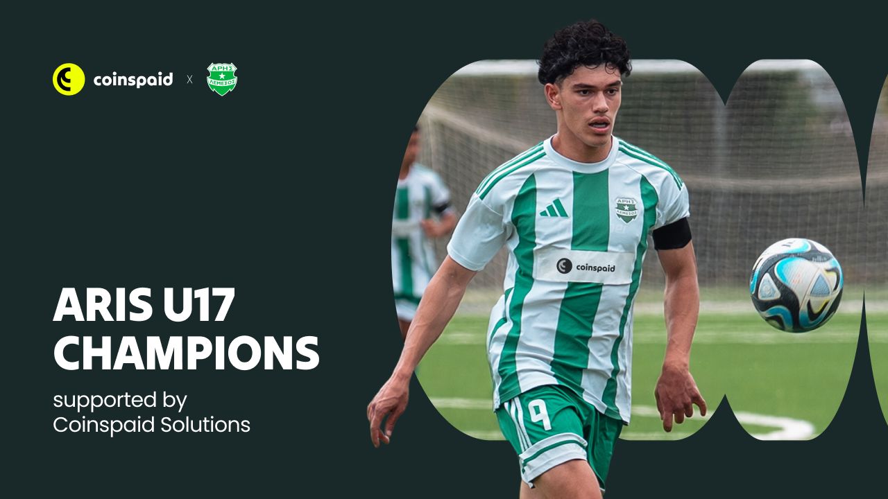 image Building Cyprus football’s future: ARIS U17 Champions supported by Coinspaid Solutions