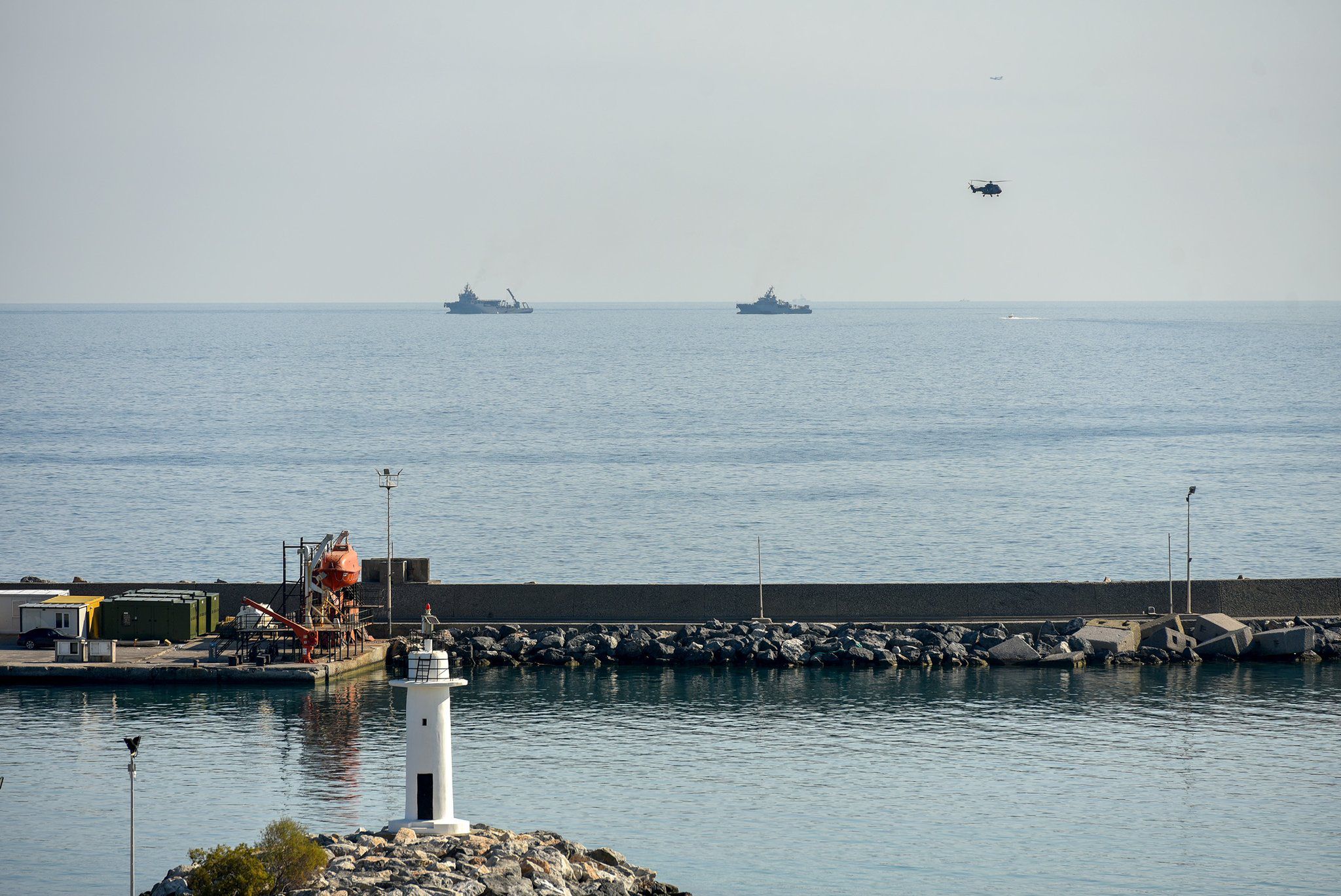 cover Second rescue vessel arrives off Kyrenia after ferry disaster