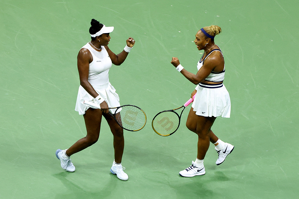 cover Williams sisters&#8217; US Open return becomes celebration despite exit