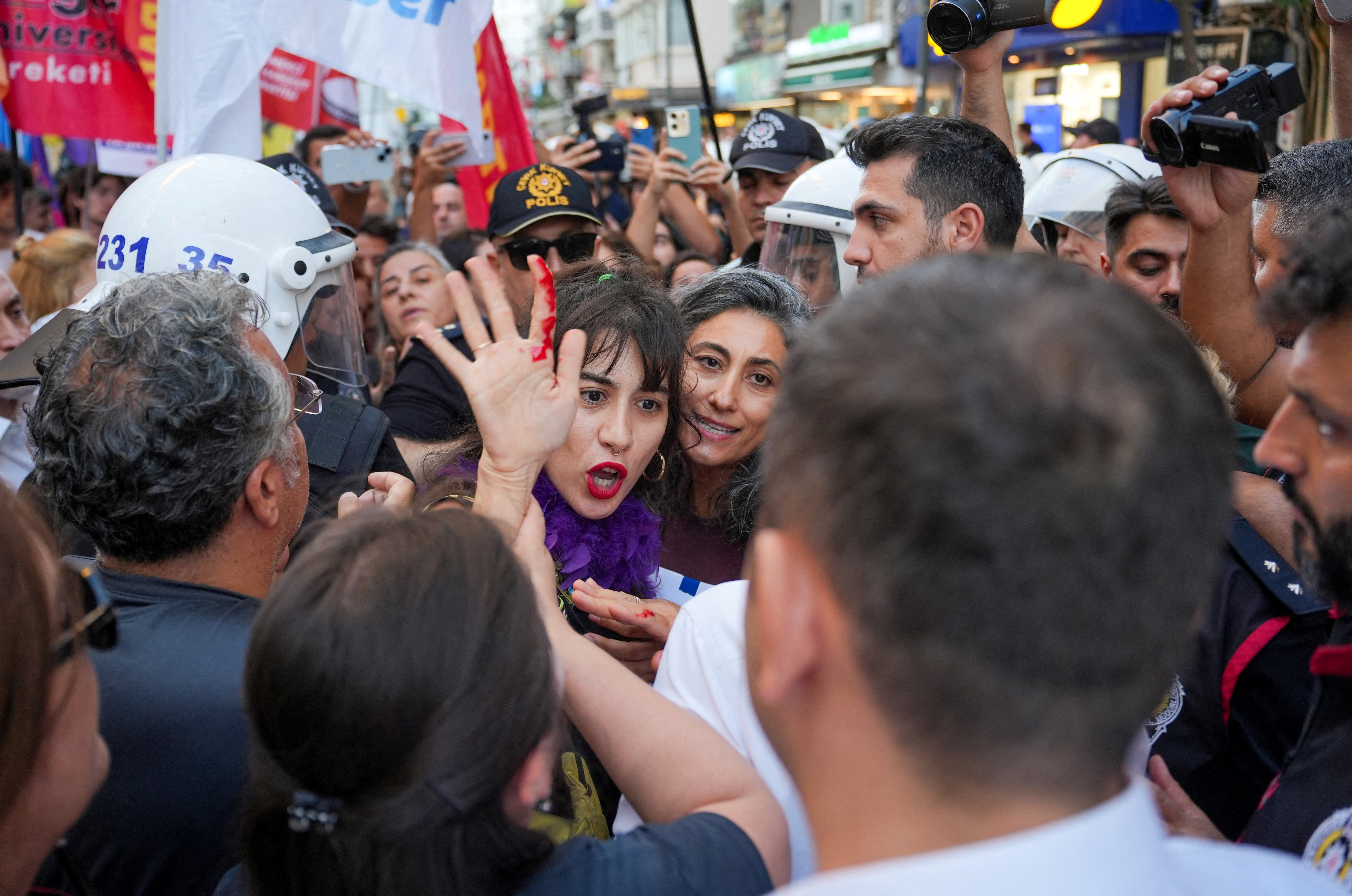 cover Turkish authorities detain at least 150 at protest over LGBTQ+ arrests