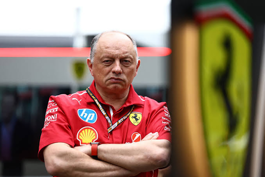 cover Ferrari boss frustrated with speculation about future amid Horner links