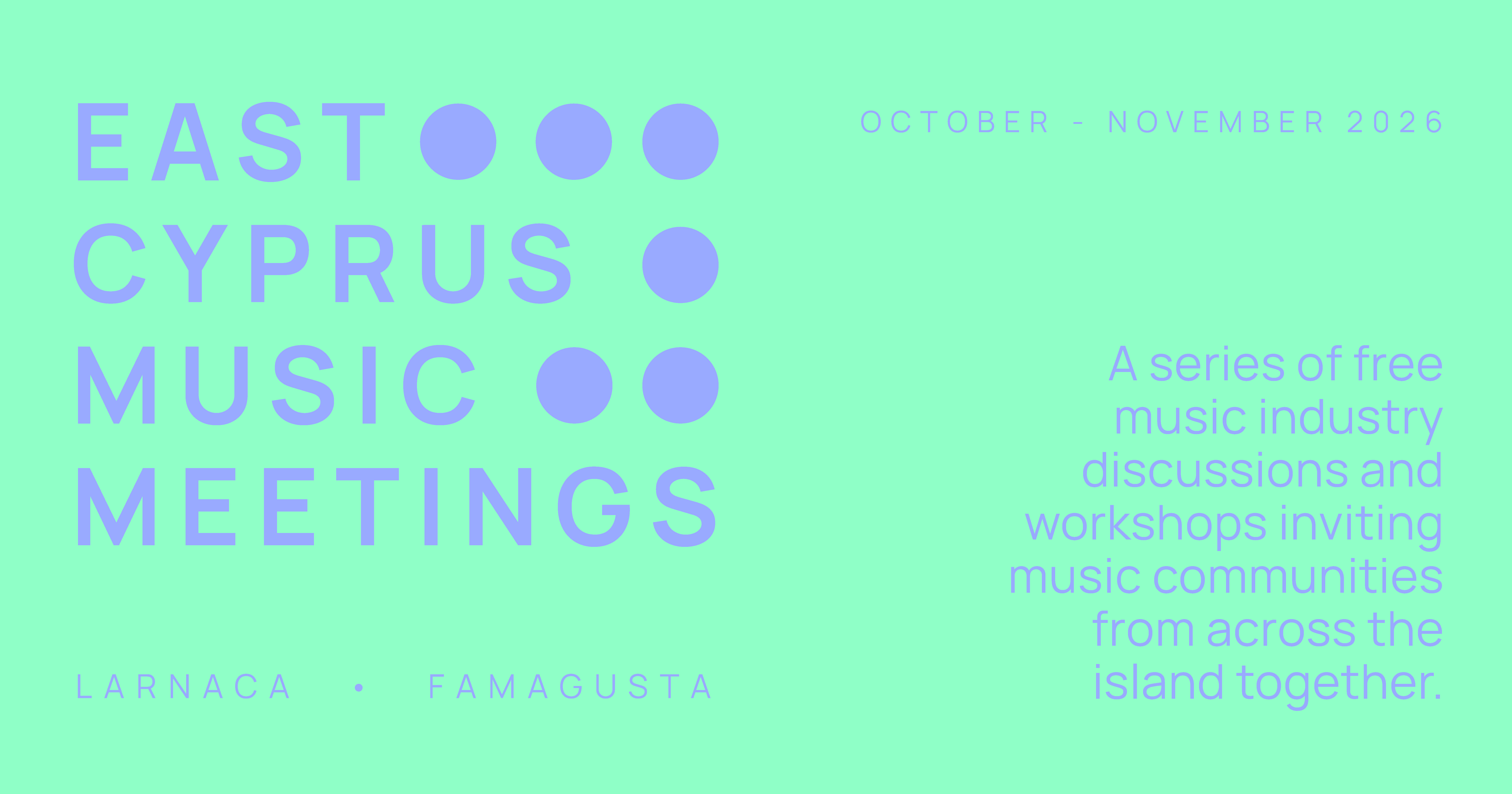 image Free workshops and discussions on the music industry