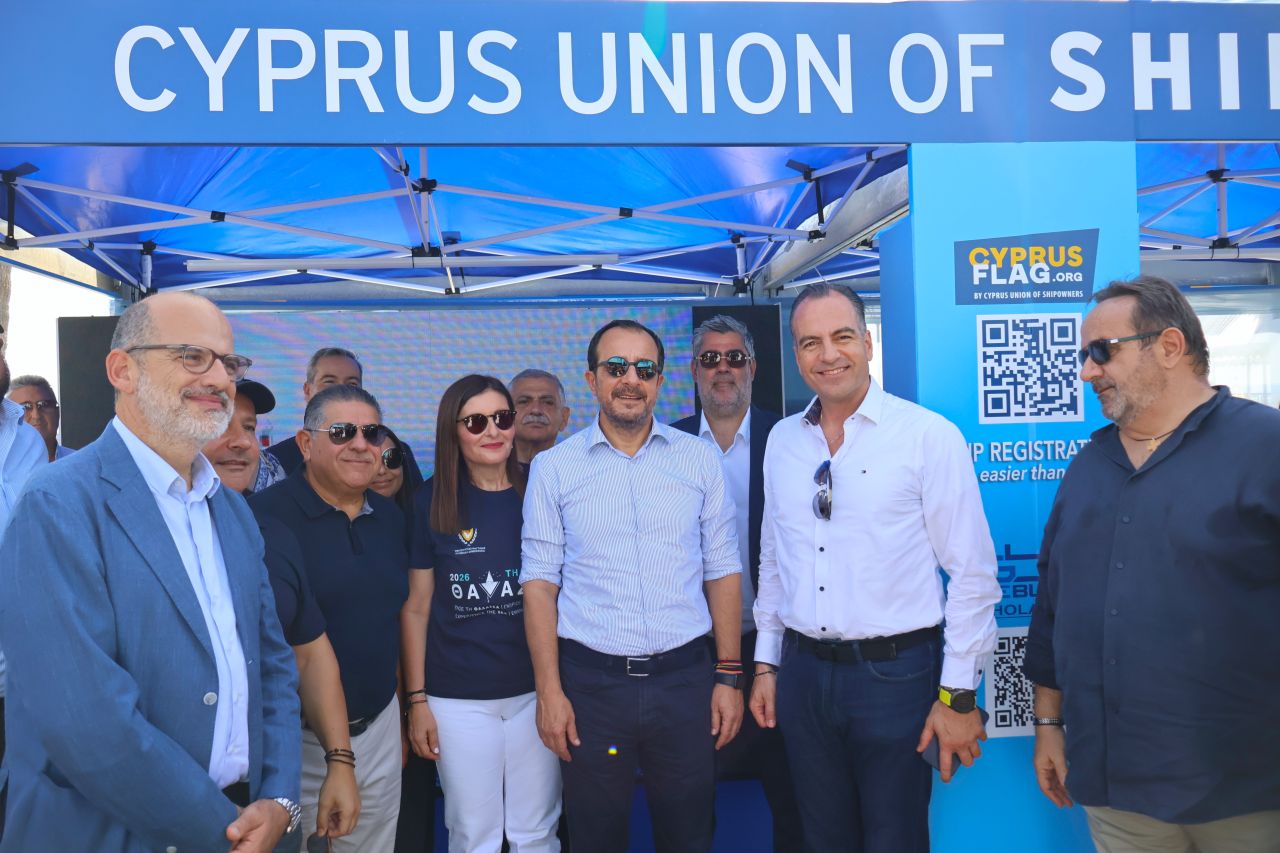 cover Shipping offers young people well-paid jobs at sea and ashore, says Hadjimanolis