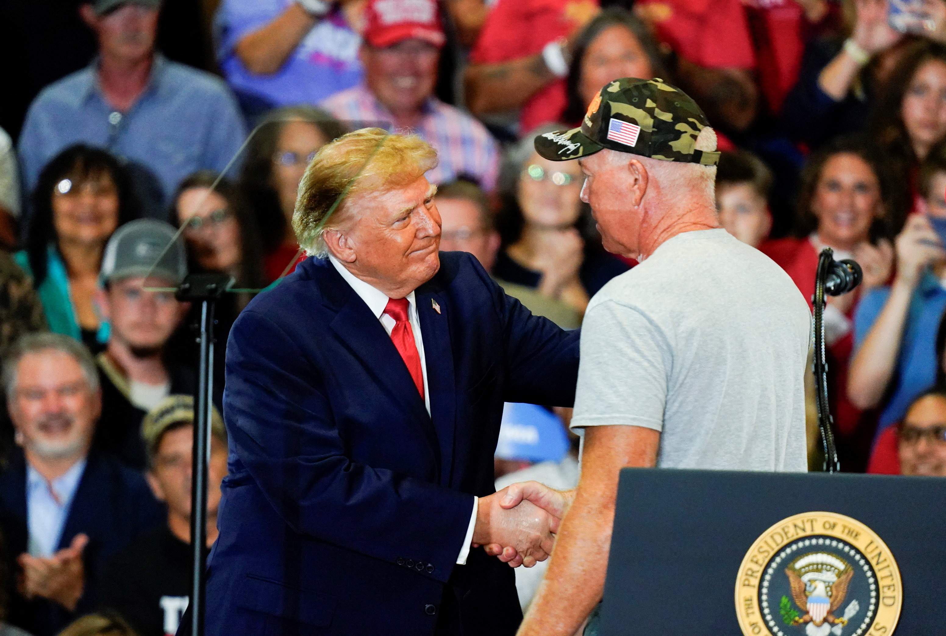 cover Trump launches midterm campaign push in Texas and Oklahoma as Republicans face tough races