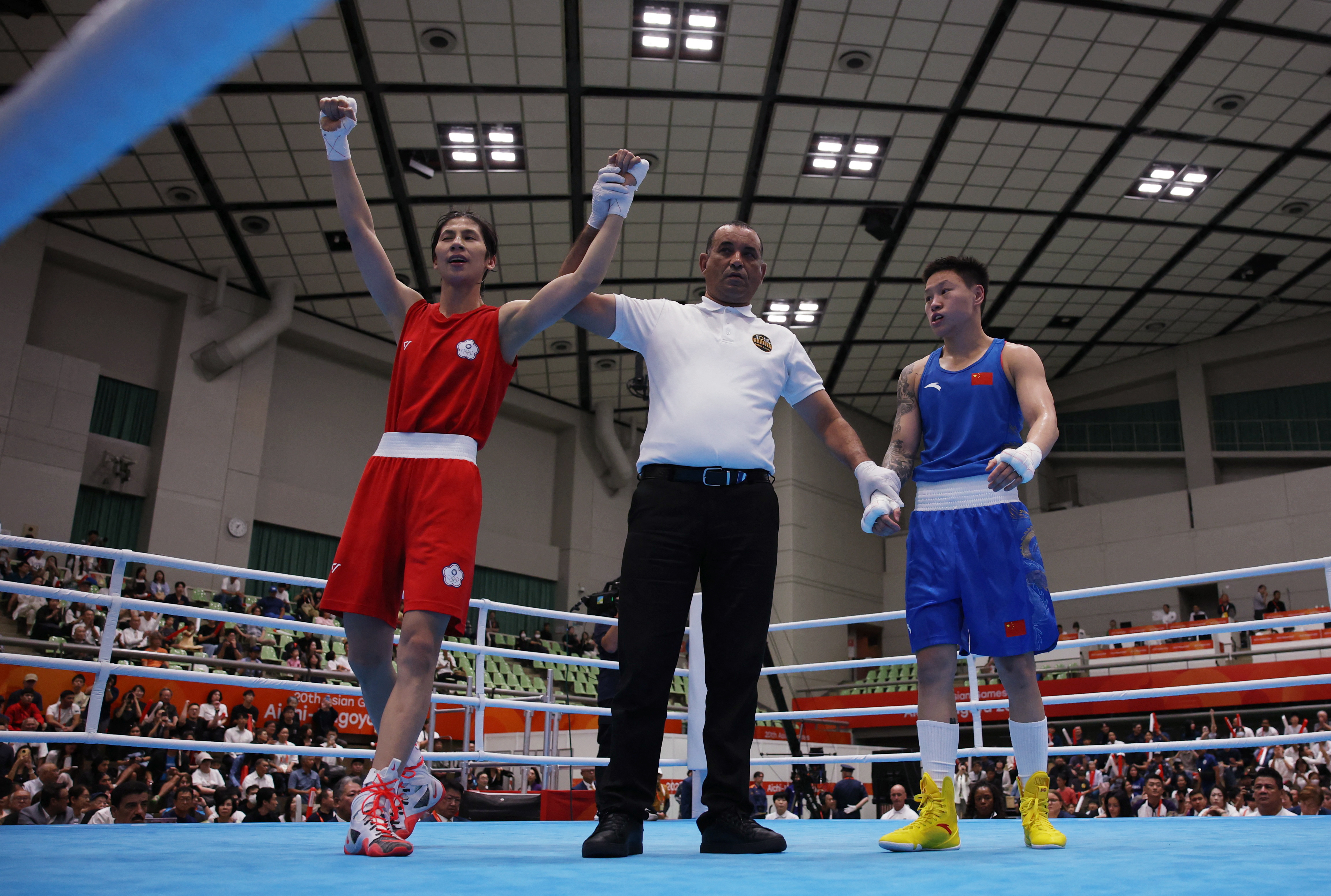 cover Taiwan&#8217;s Lin wins Asiad gold two years after Olympics gender row