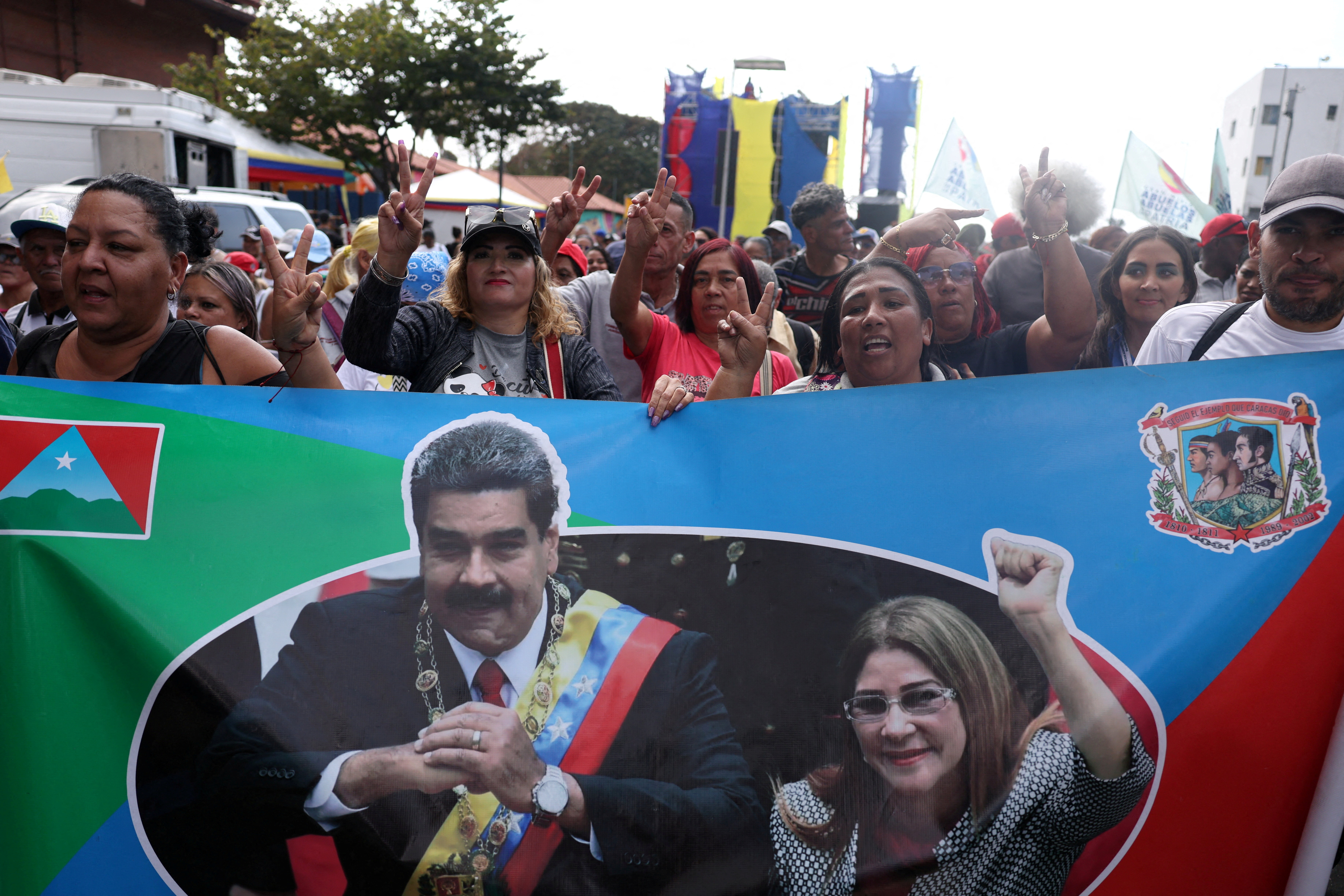 image Venezuela&#8217;s Maduro, wife Flores charged in US over alleged torture 