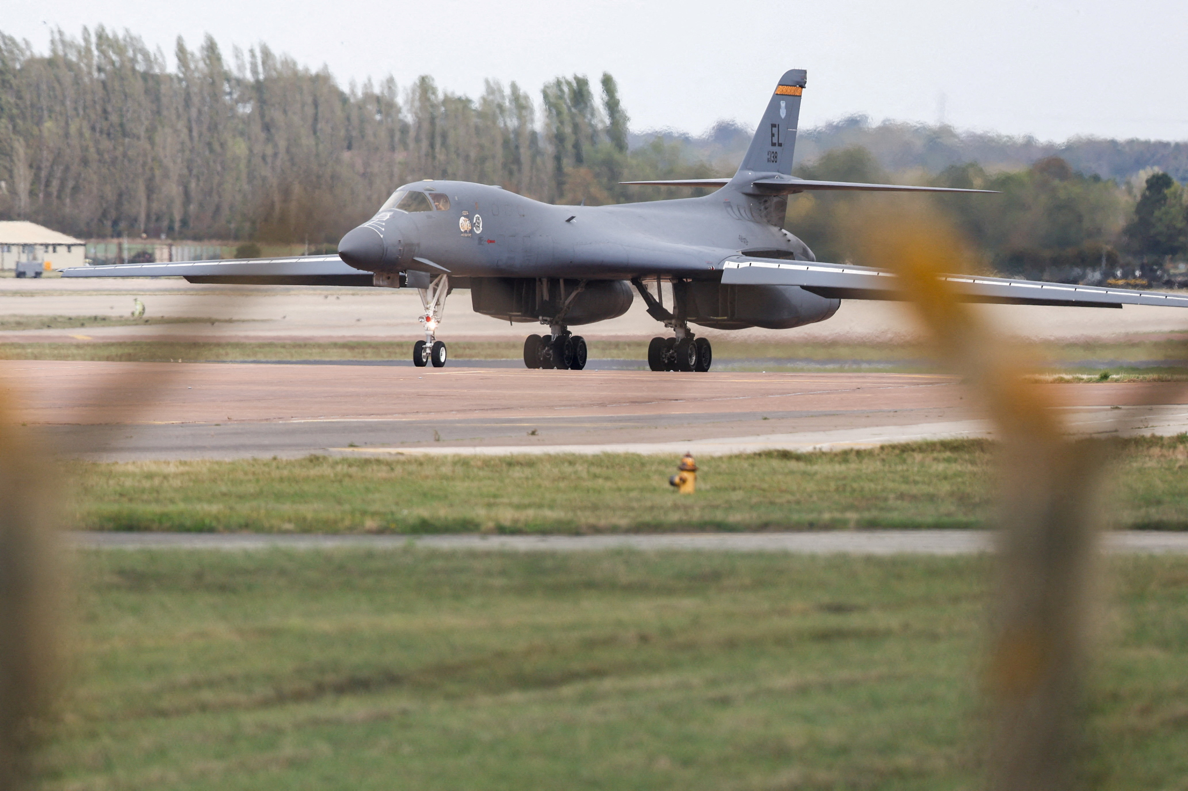 image Two men charged in UK with helping Iran over RAF Fairford incident