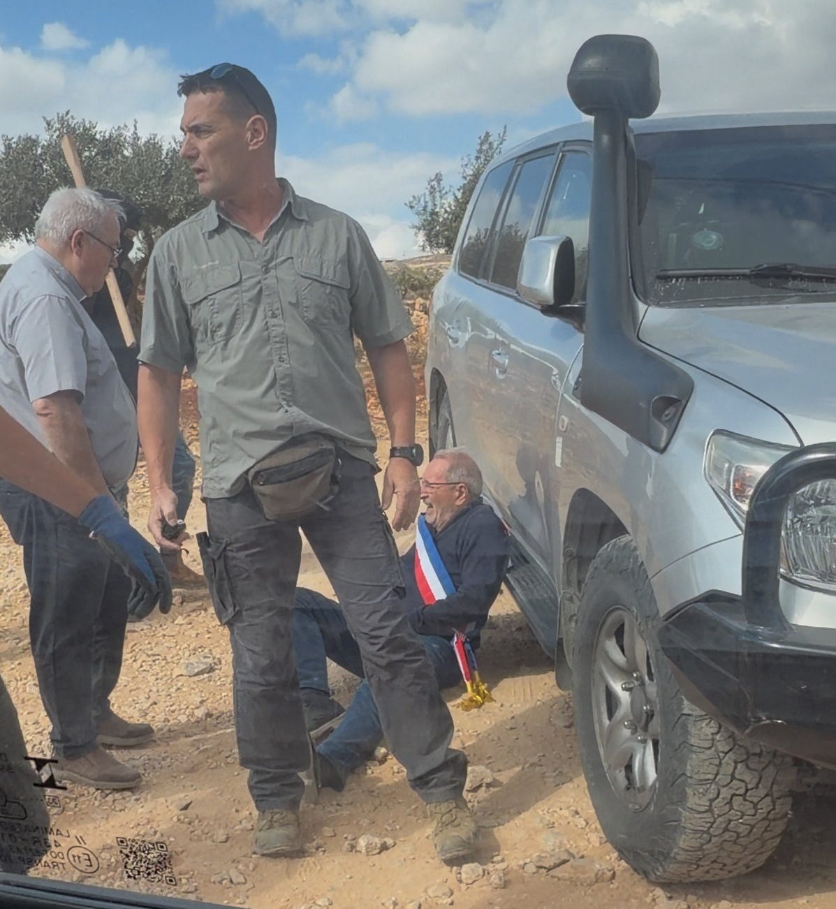 image Israeli settlers attack Palestinians, European diplomats in West Bank, Belgium says