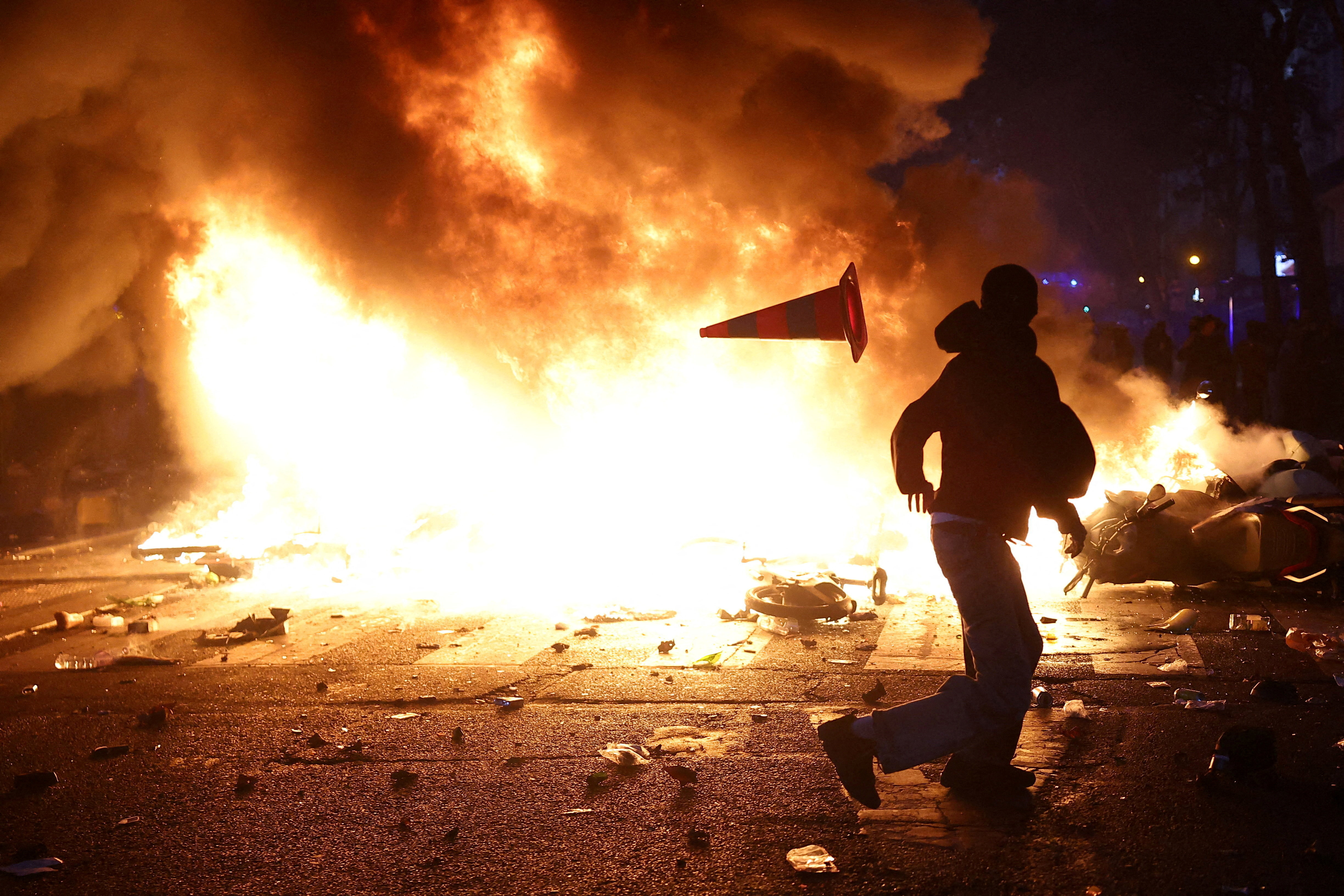 image Macron vows order, calls foreign criticism of unrest &#8216;stupid&#8217;