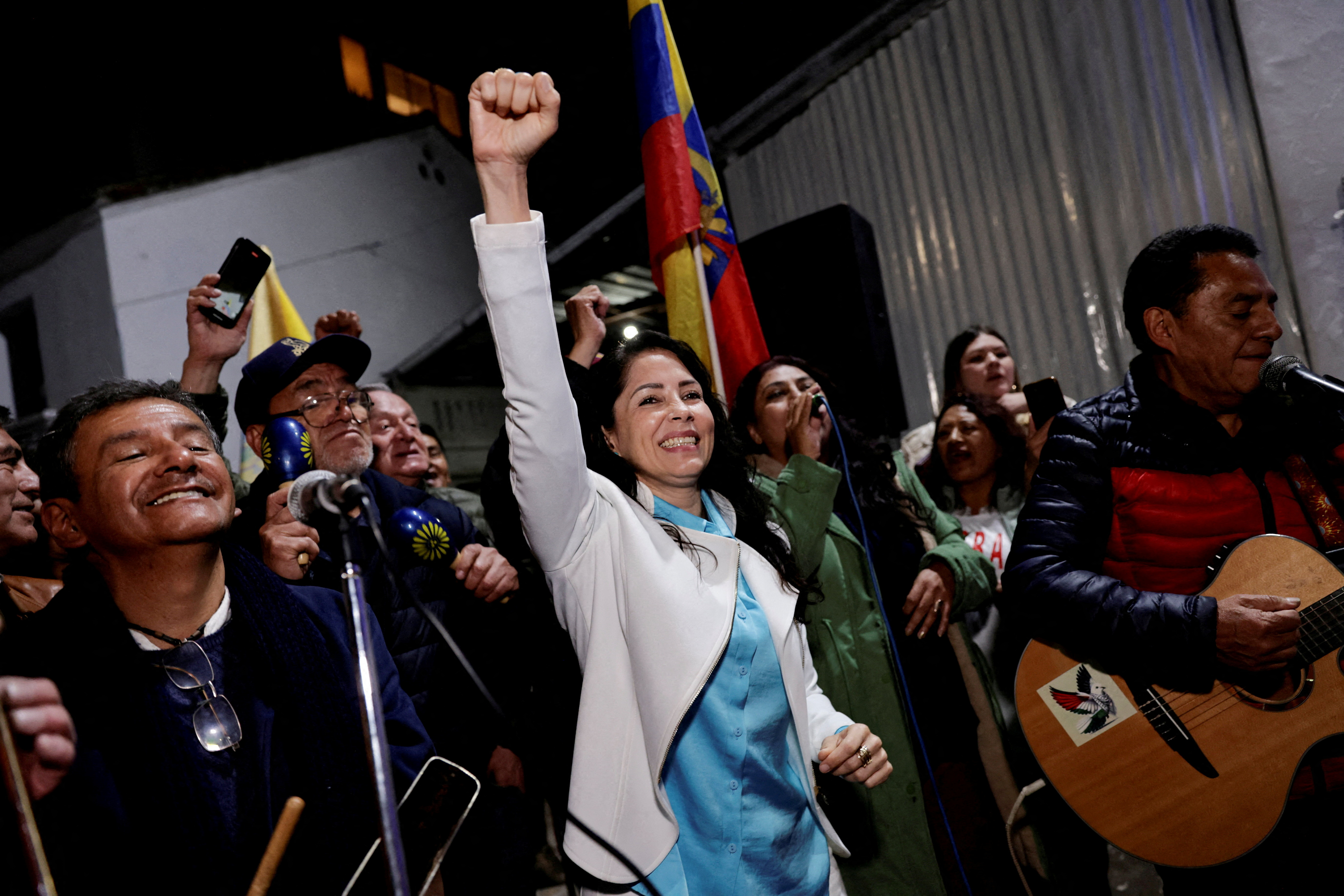 image Ecuadorean opposition leader Gonzalez arrested over alleged irregularities in campaign financing