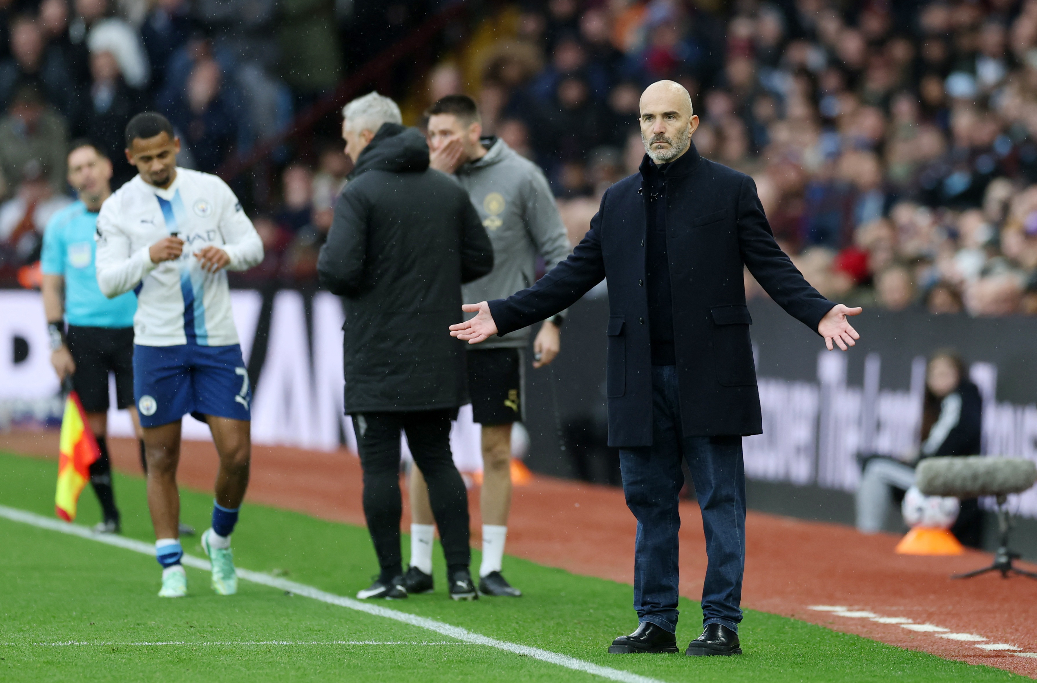 cover Jackson double ends Man City&#8217;s perfect run as Villa win 2-1